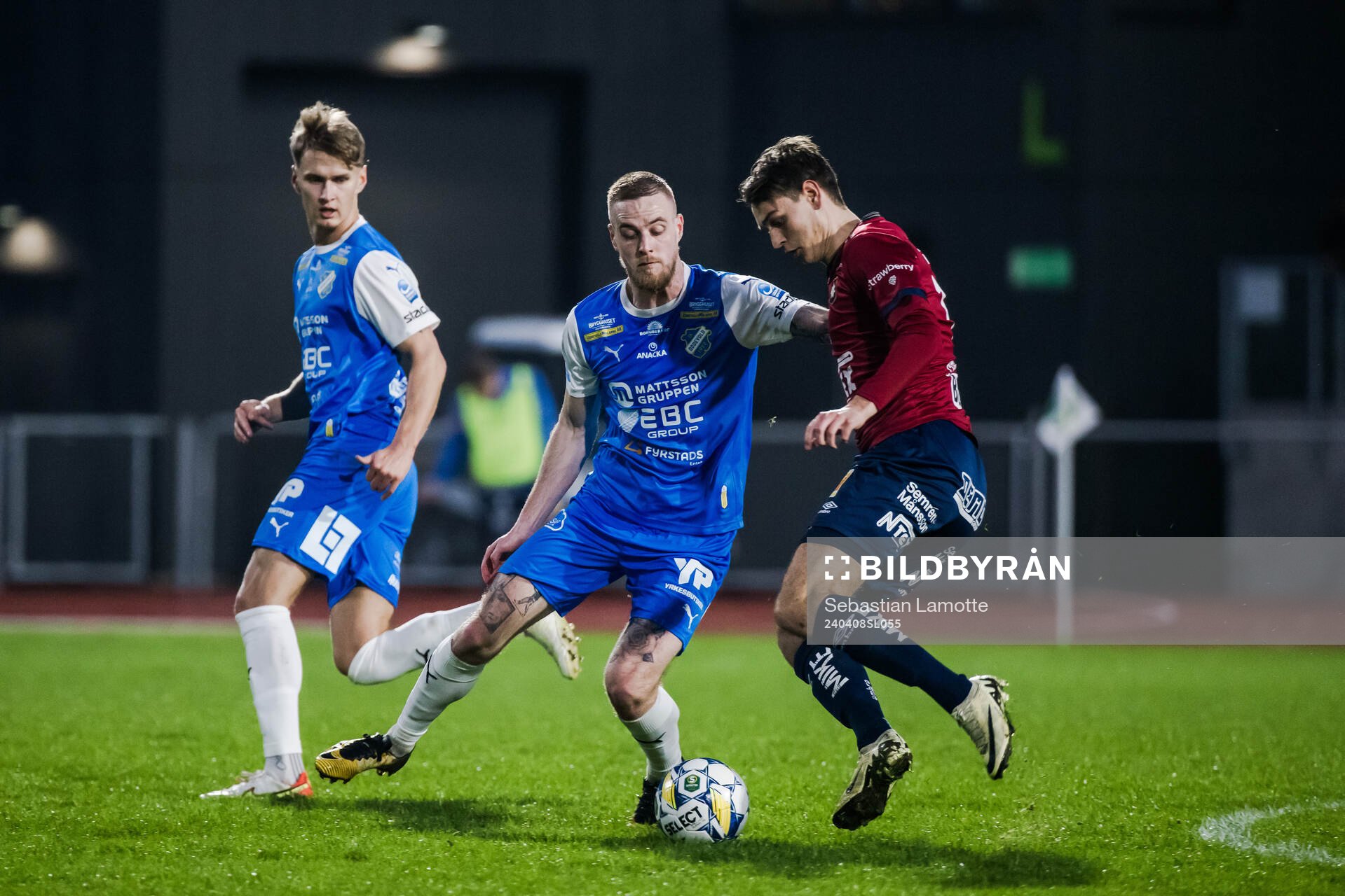 IK Oddevolds Filip Karlin och Örgrytes Noah Christoffersson