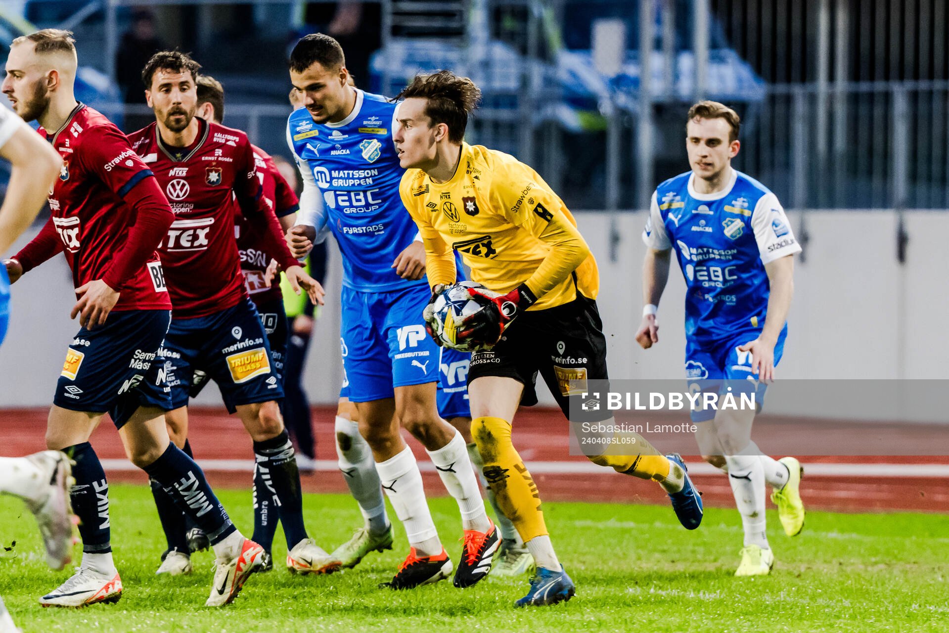 Örgrytes målvakt Hampus Gustafsson