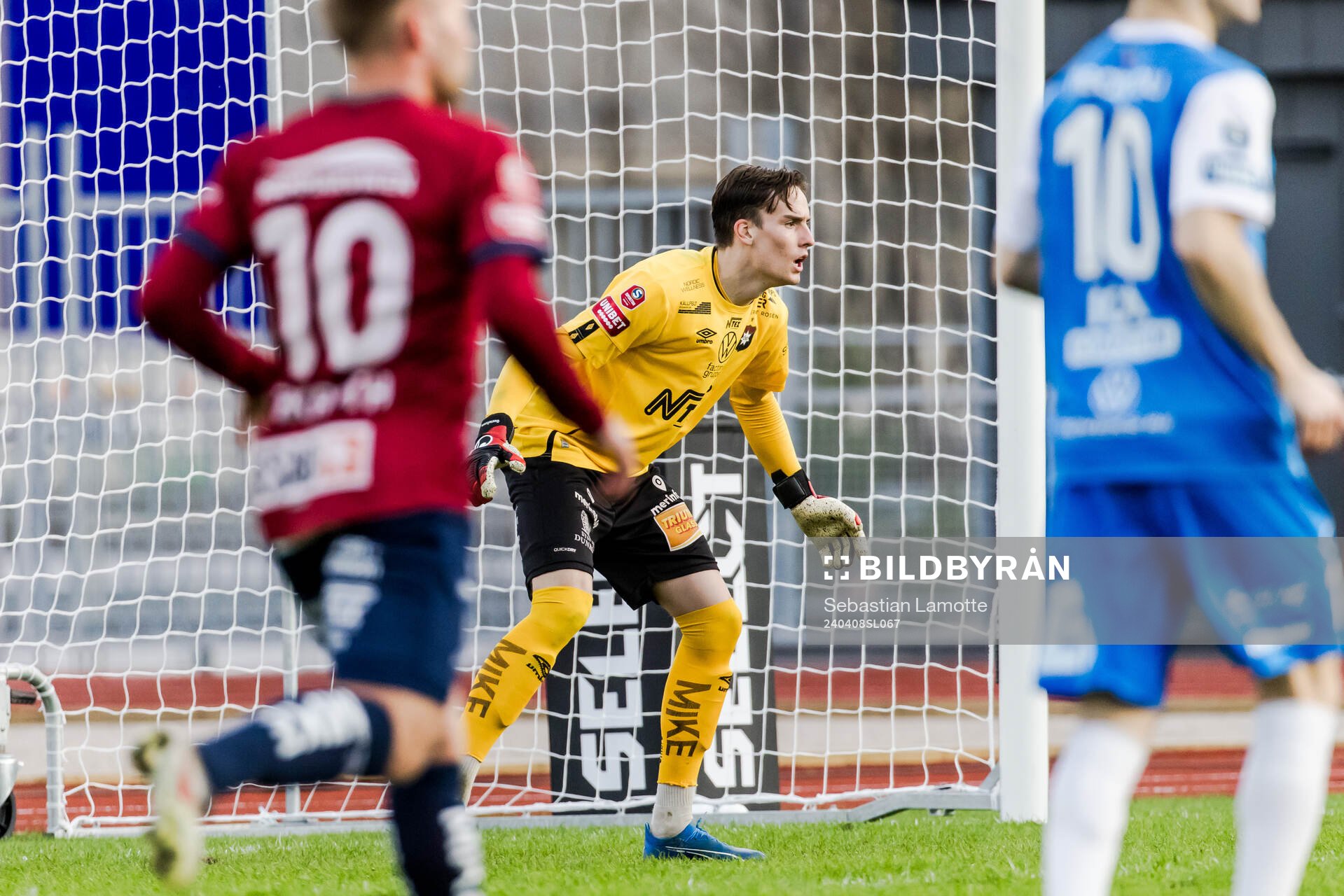 Örgrytes målvakt Hampus Gustafsson