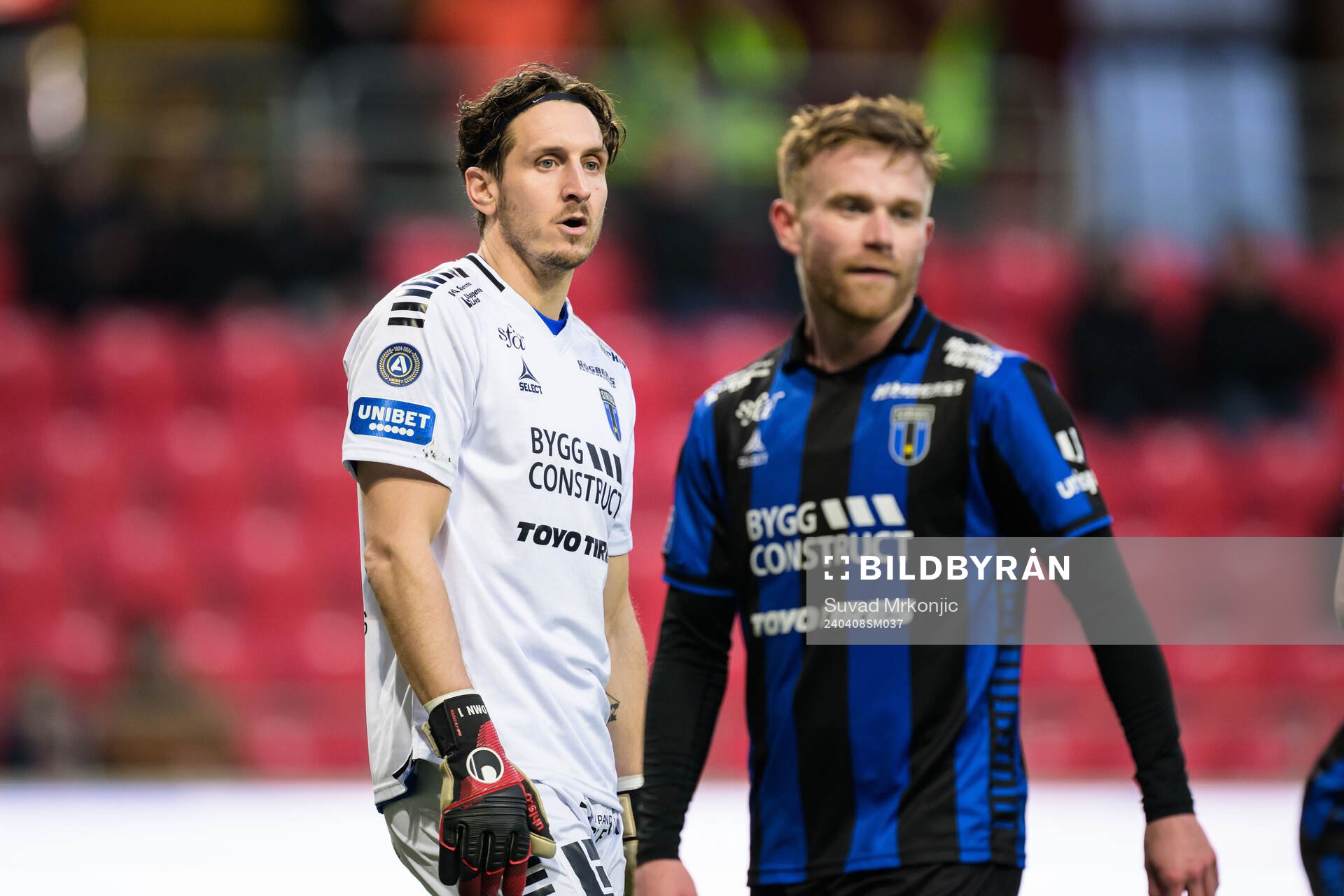Sirius målvakt David Mitov Nilsson deppar