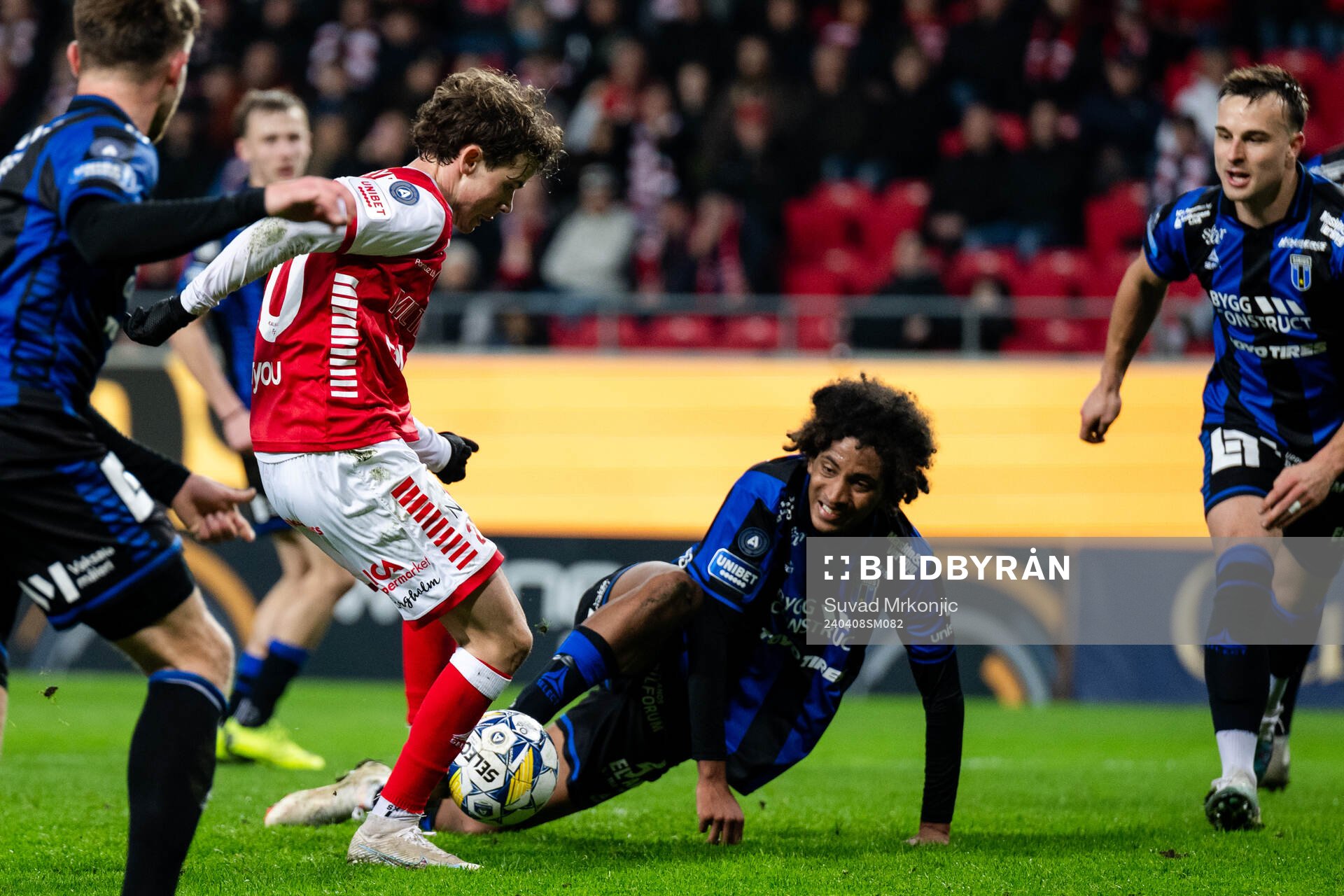 Kalmars Jacob Trenskow gör 1-0