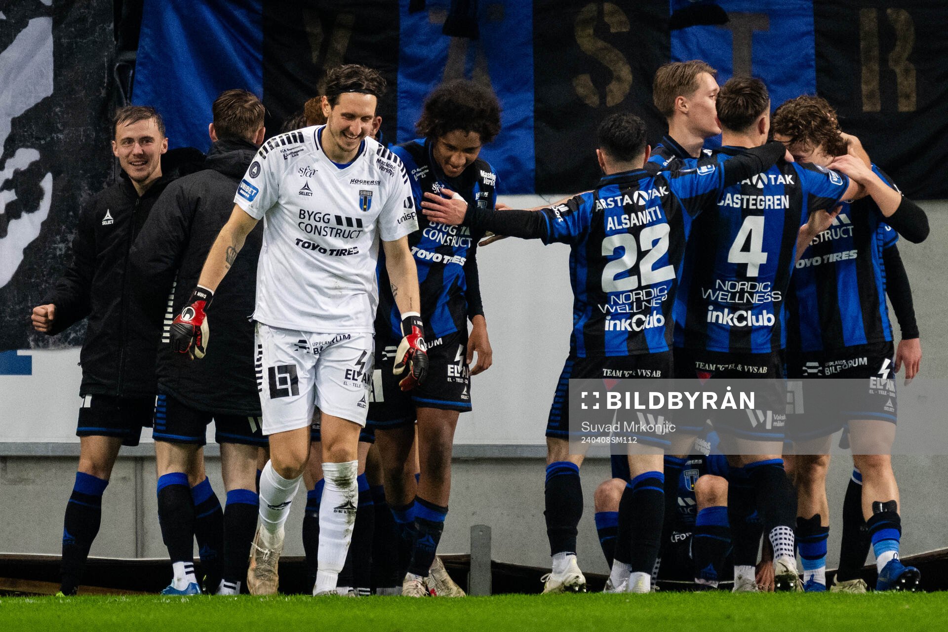 Sirius spelare jublar