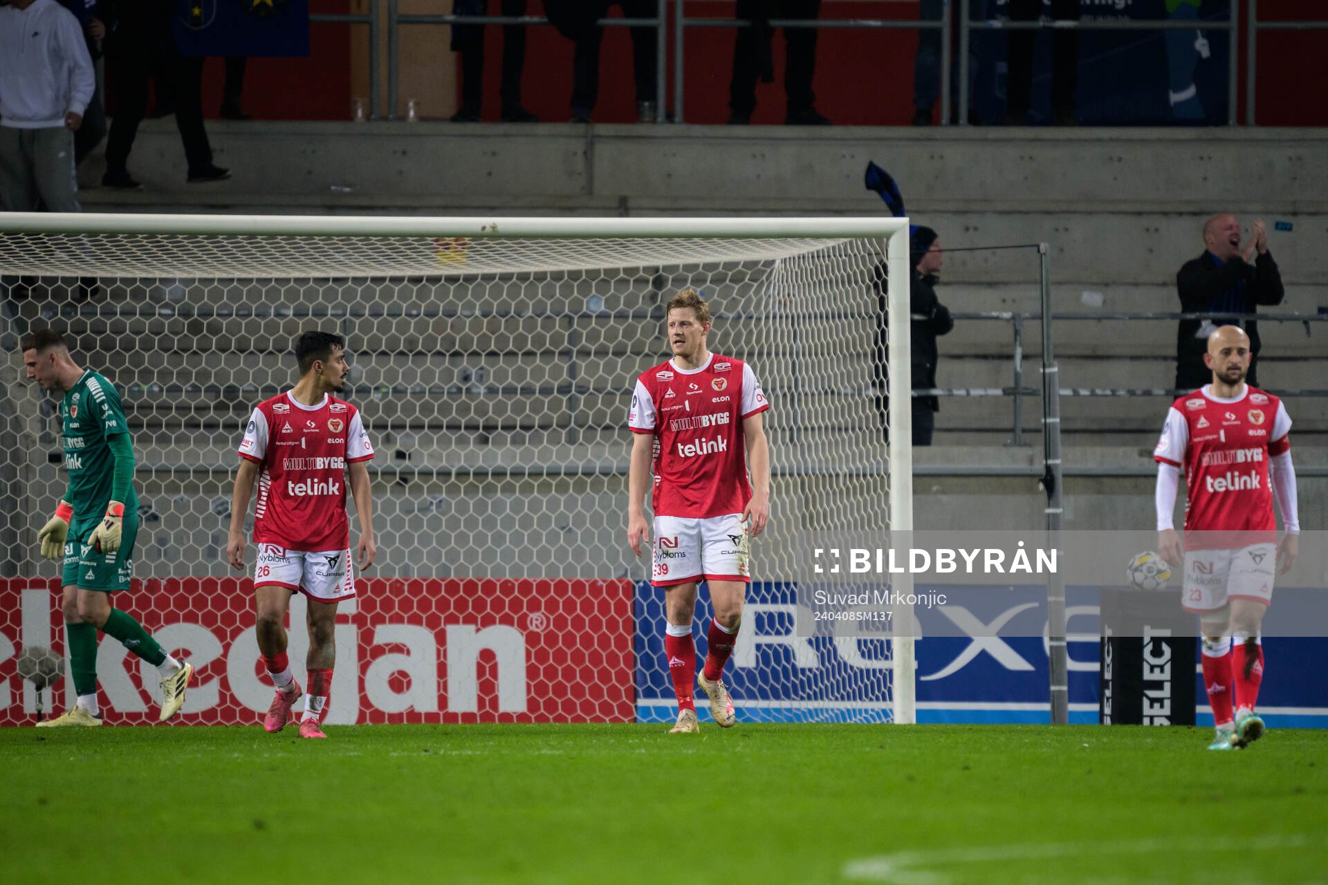 Kalmars målvakt Samuel Brolin, Arash Motaraghebjafarpour,