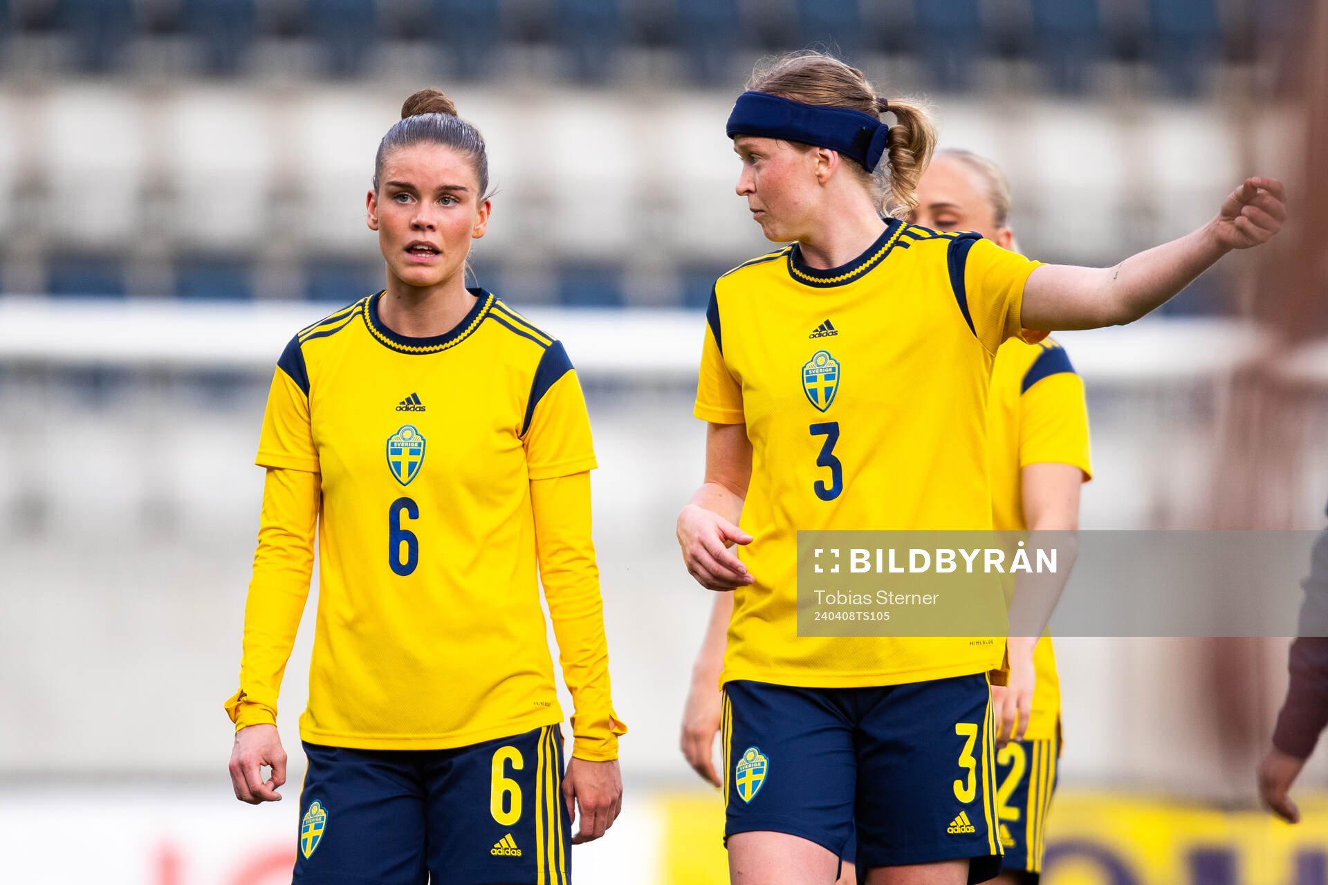 My Cato and Emma Östlund of Sweden