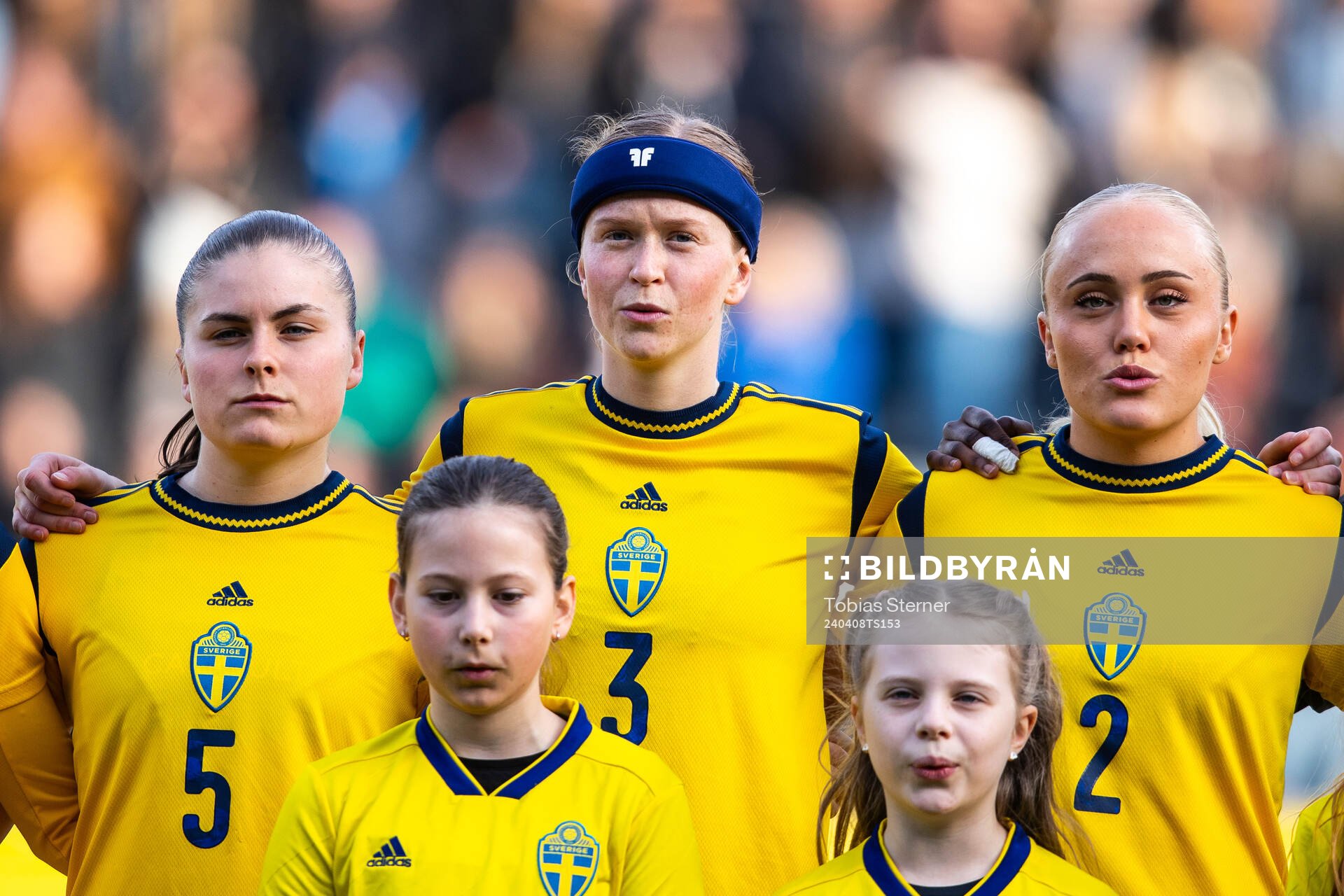 Hanna Wijk, Emma Östlund and Alva Selerud