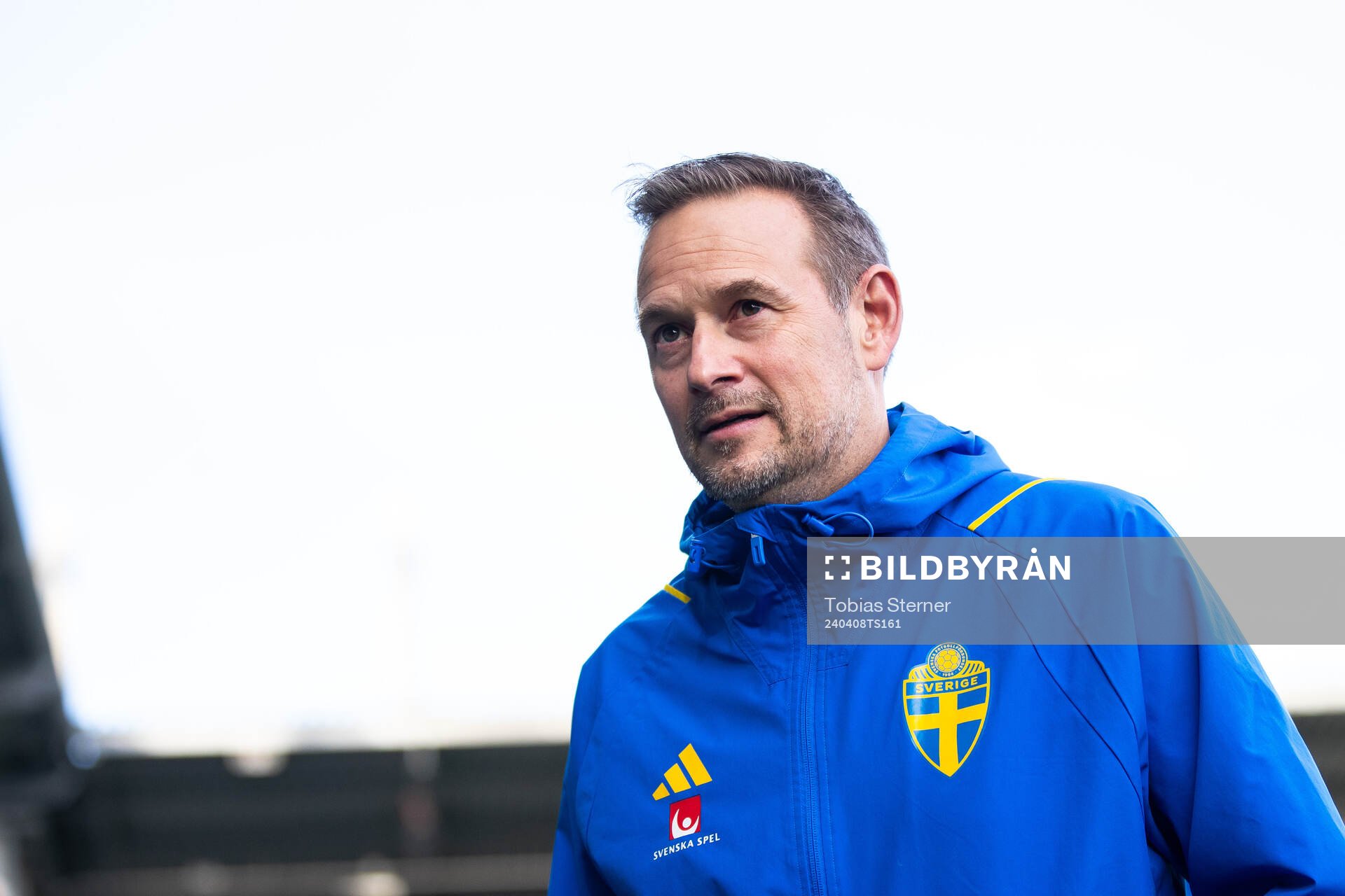 Head coach Martin Qwarmans Möller of Sweden