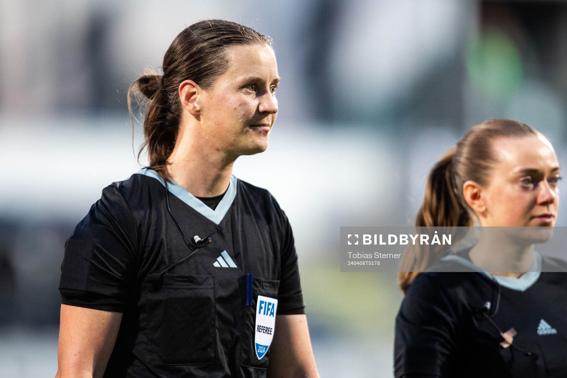 Referee Lovisa Johansson