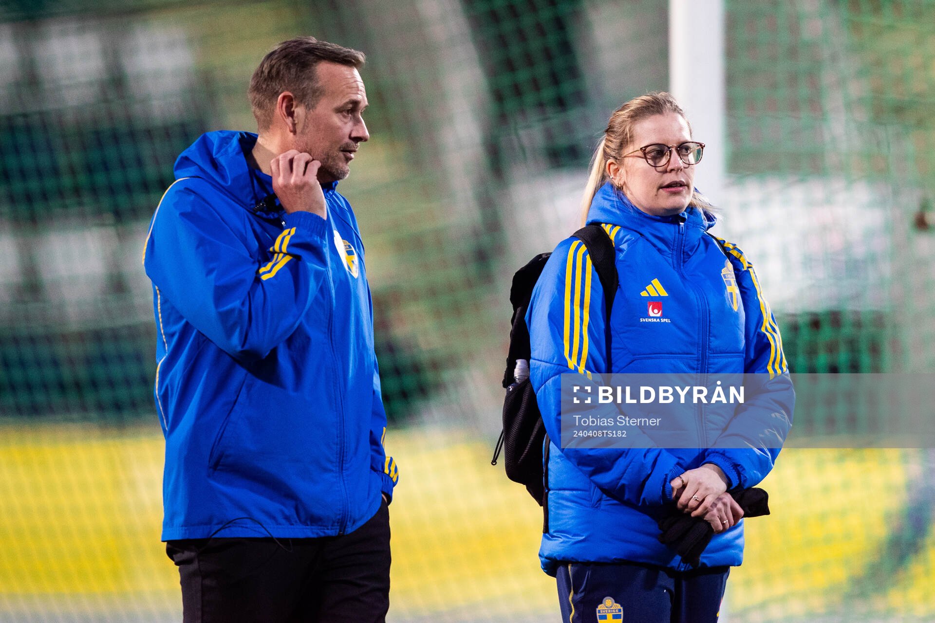 Head coach Martin Qwarmans Möller and technical director