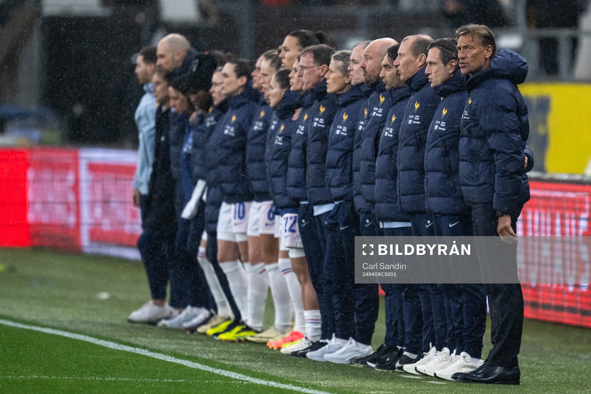 Head coach Hervé Renard of France