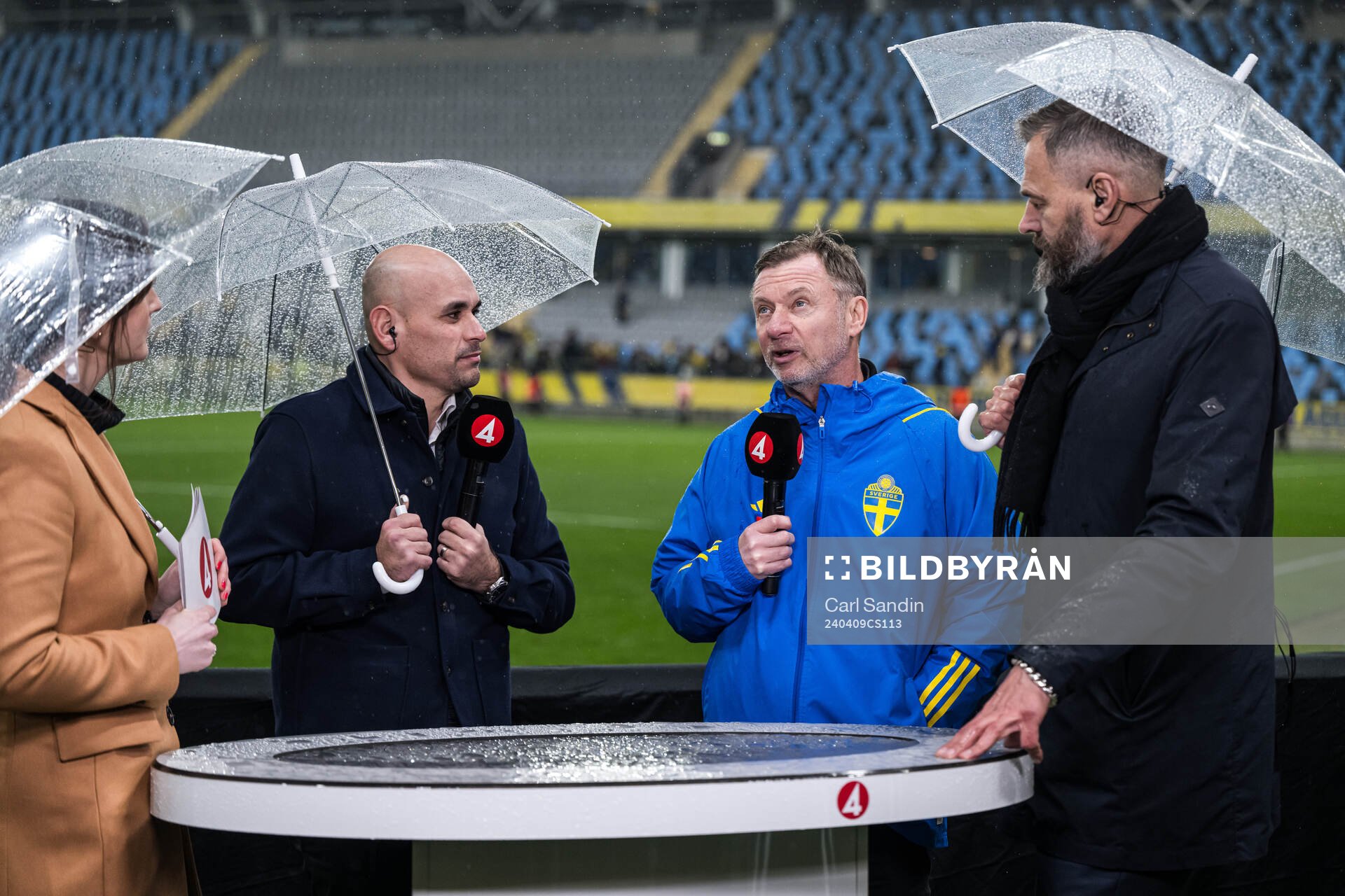 Head coach Peter Gerhardsson of Sweden in Swedish