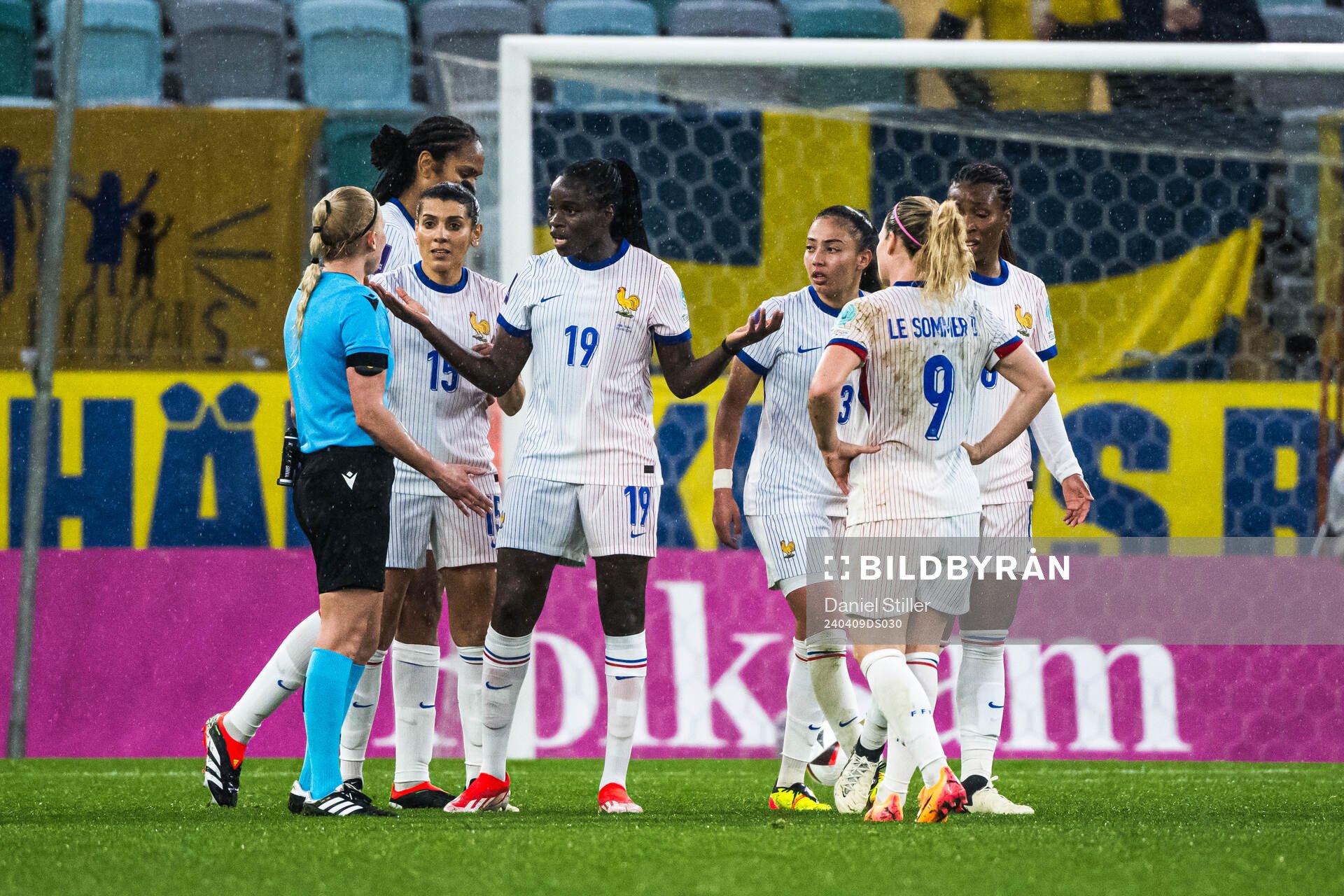 Johanna Rytting Kaneryd of Sweden reacts