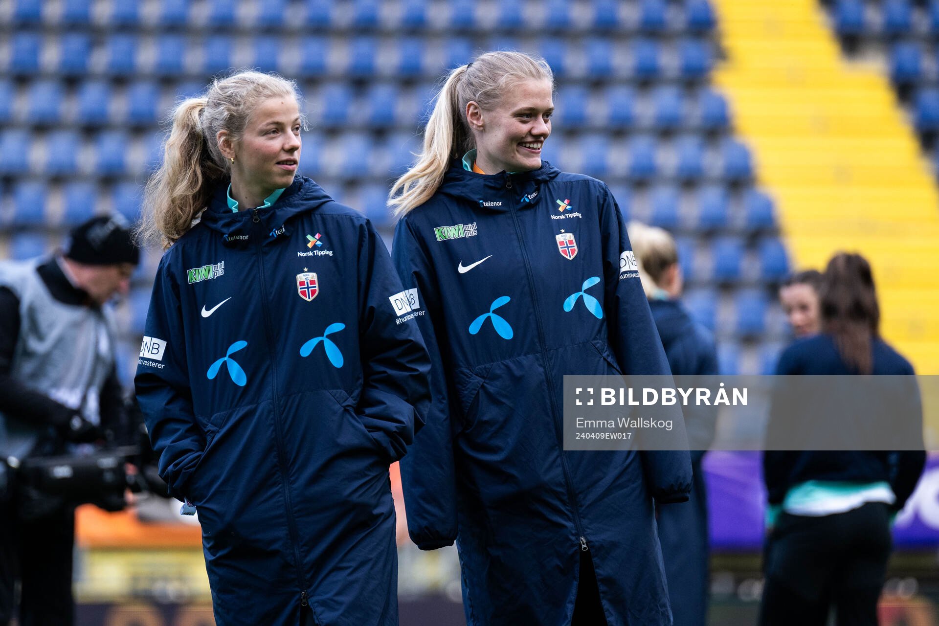 Justine Kielland and Mathilde Harviken of Norway