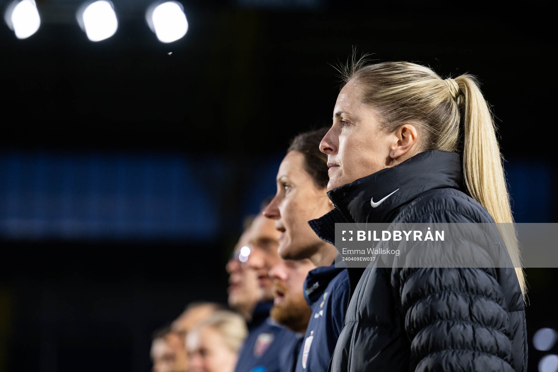 Head coach Gemma Grainger of Norway