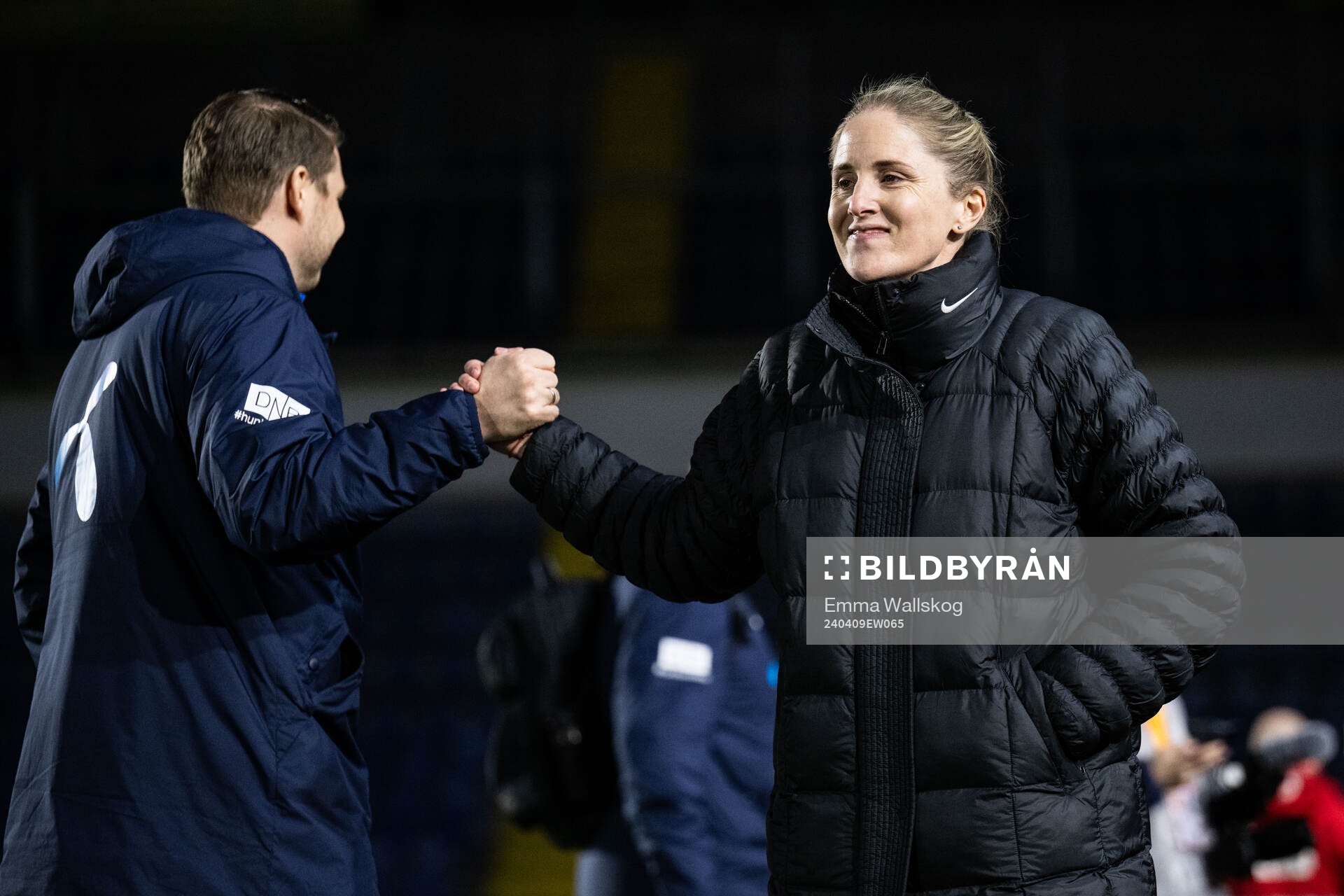 Head coach Gemma Grainger of Norway