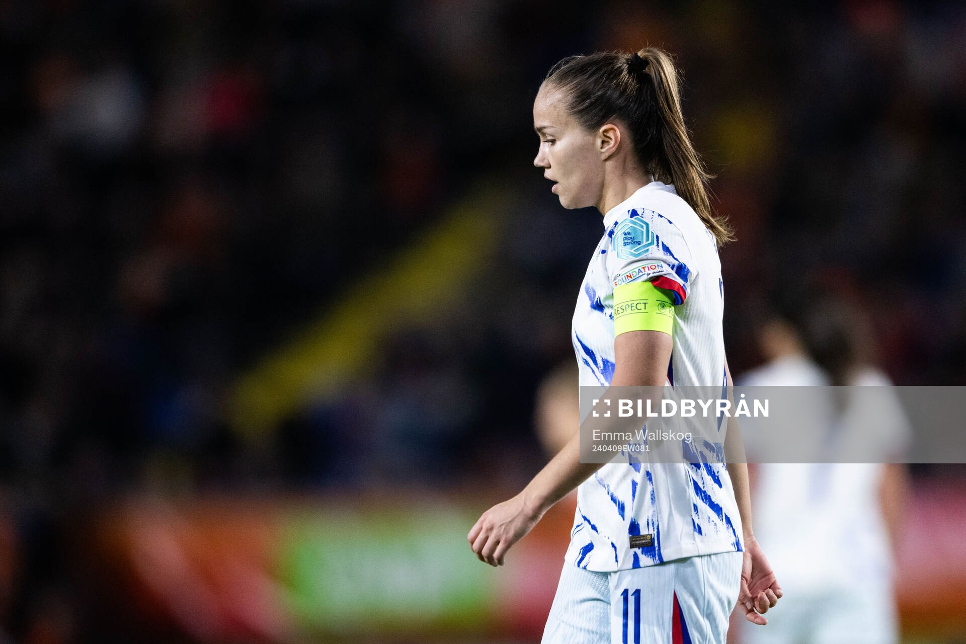 Guro Reiten of Norway looks dejected