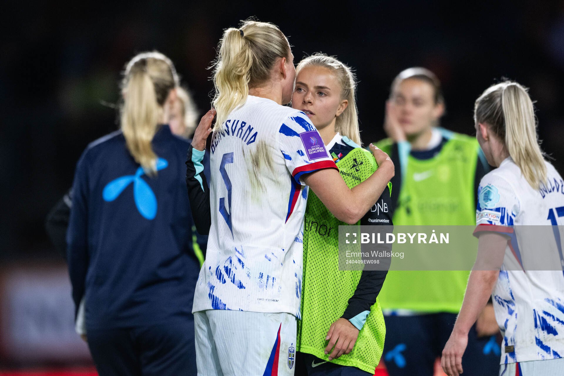 Guro Bergsvand and Emilie Marie Aanes Woldvik of Norway