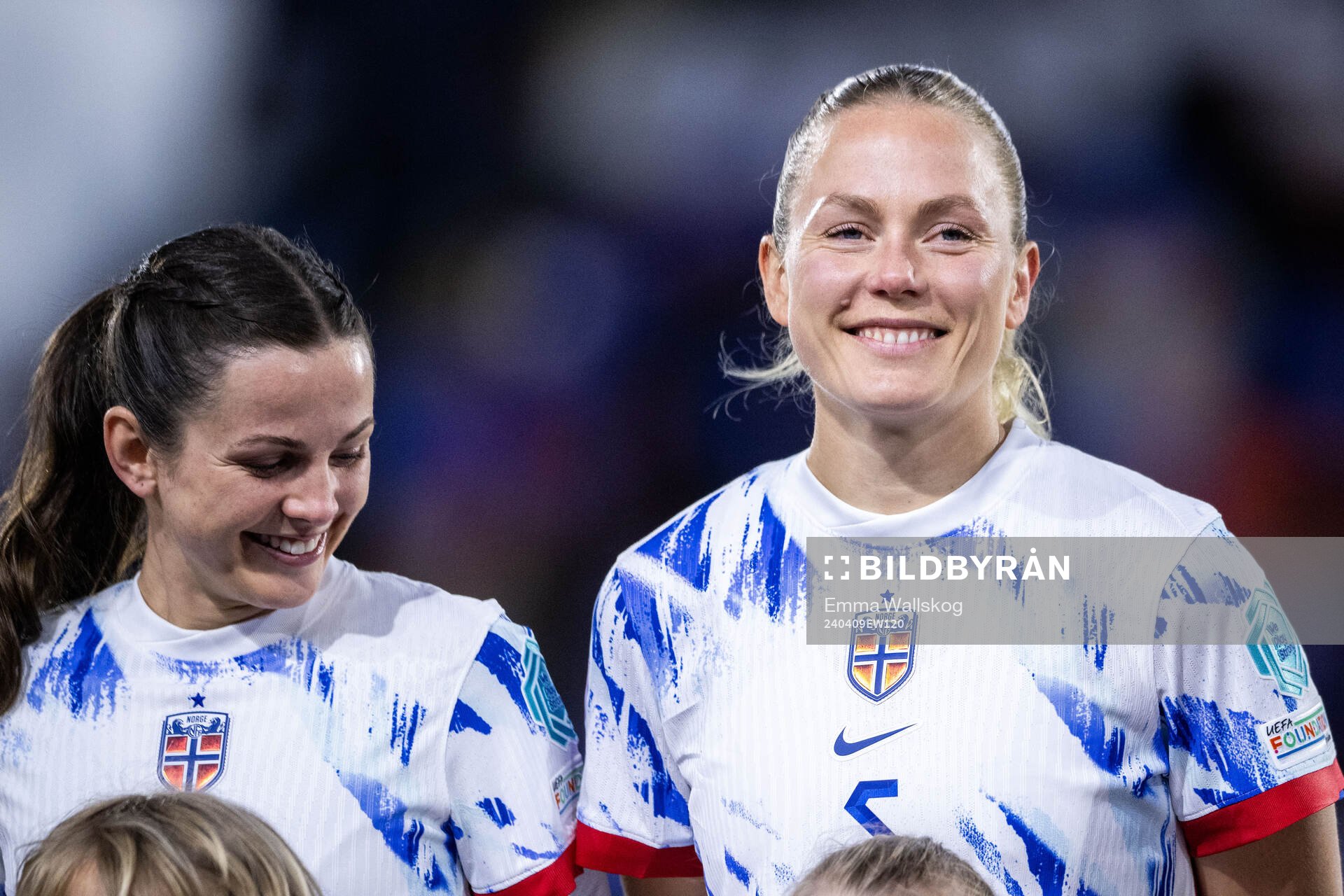 Tuva Hansen and Guro Bergsvand of Norway