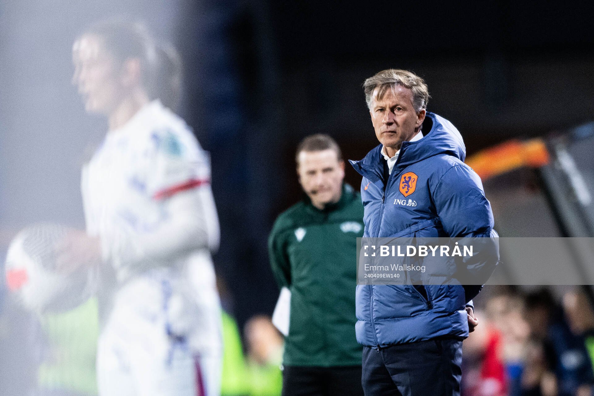 Head coach Andries Joker of Netherlands