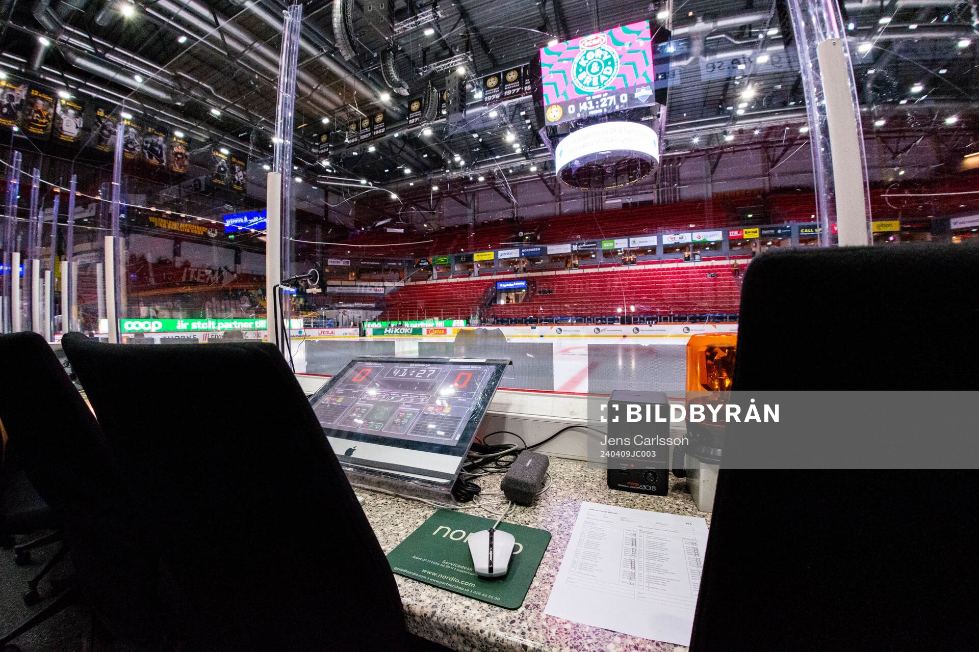 Sekretariatet i Monitor ERP Arena
