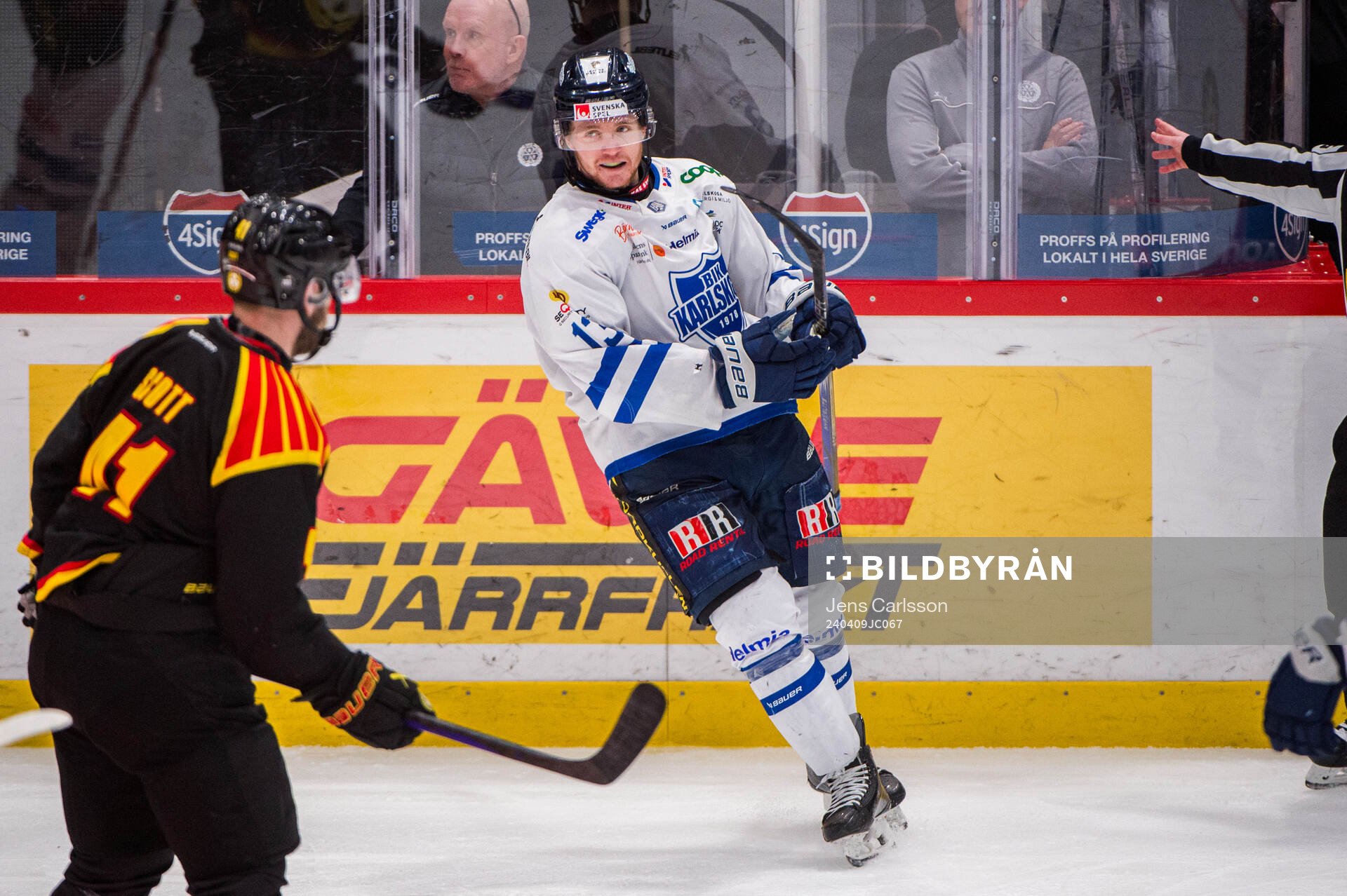 Karlskogas Hampus Plato jublar