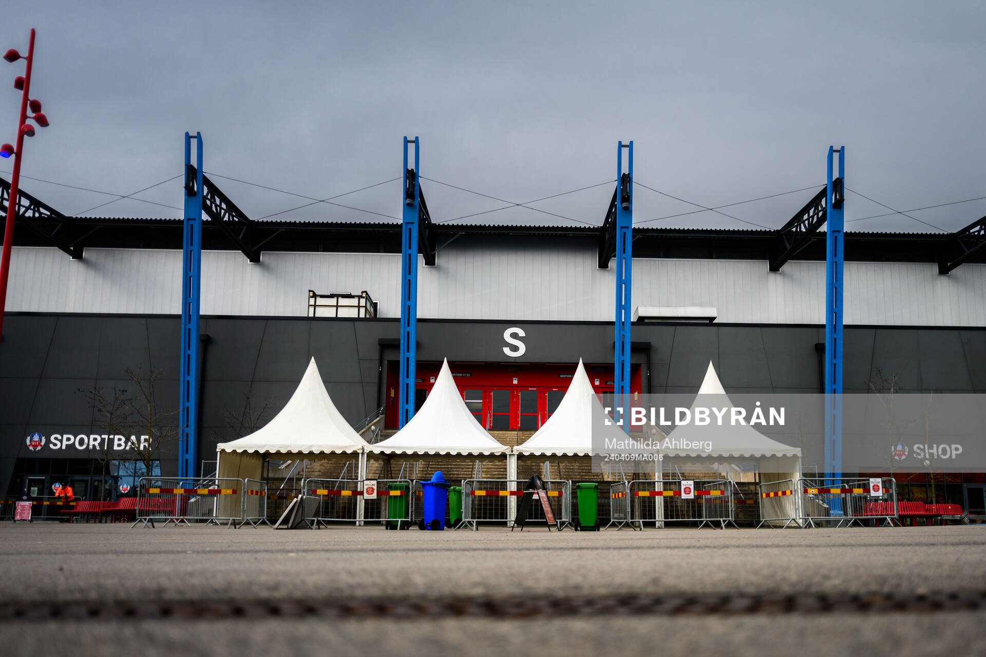 Exteriör av Olympia