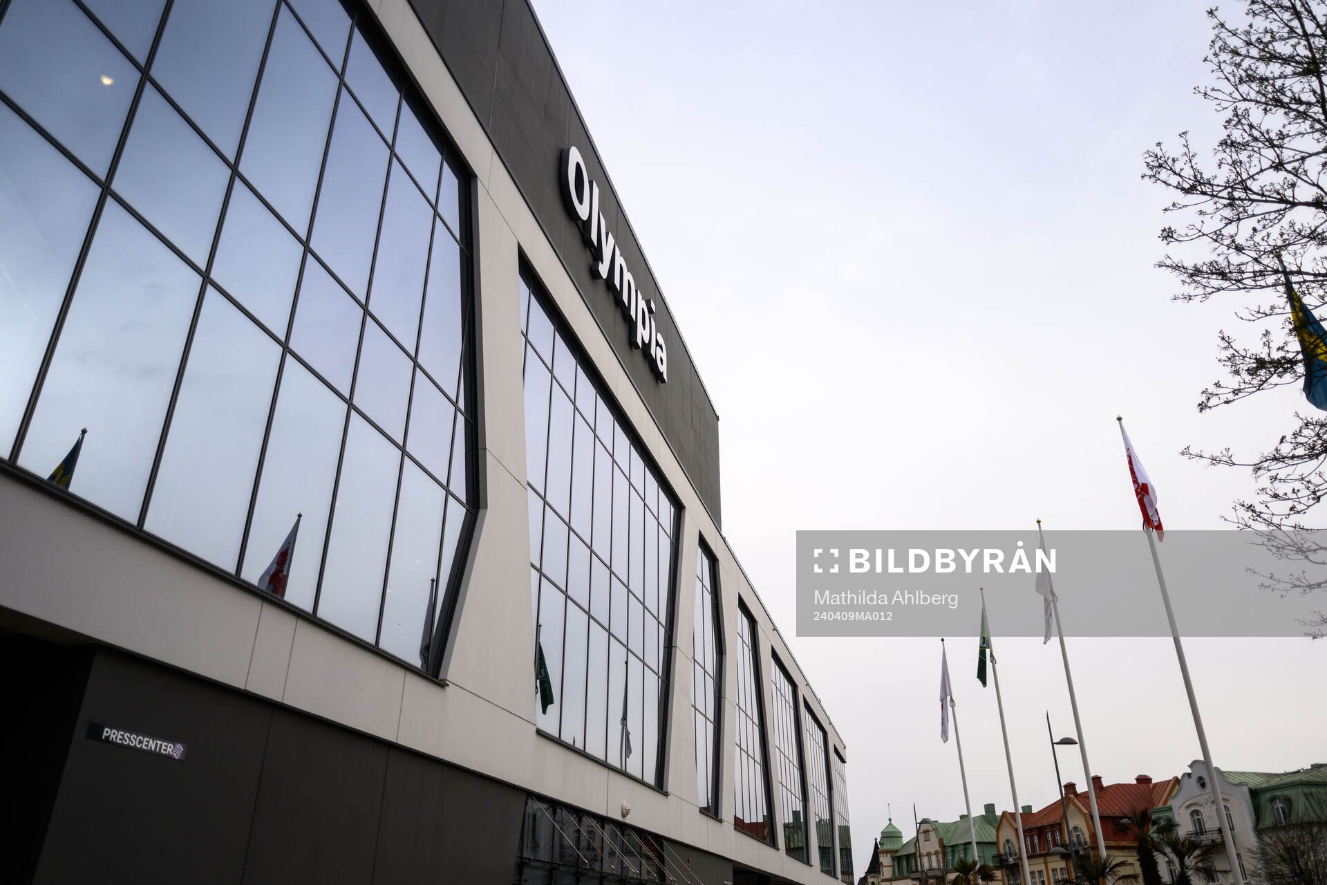 Exteriör av Olympia