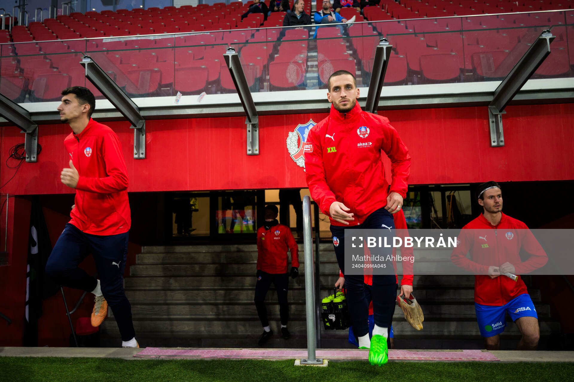 Helsingborgs Amar Muhsin och Arian Kabashi