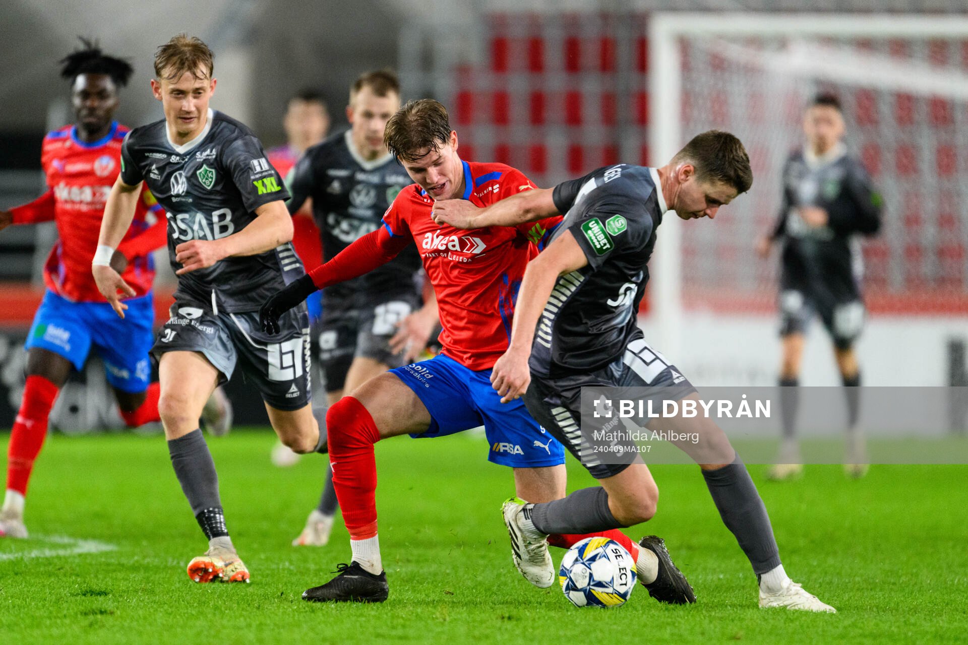 Helsingborgs Taylor Silverholt och Brages Oskar Ågren