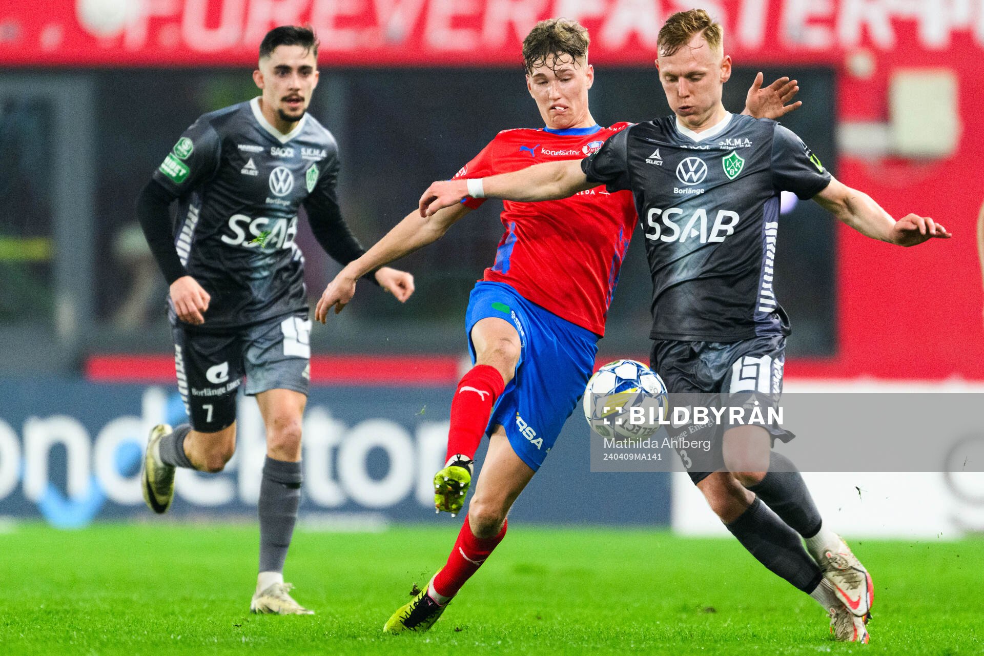 Helsingborgs Benjamin Örn och Brages Christopher