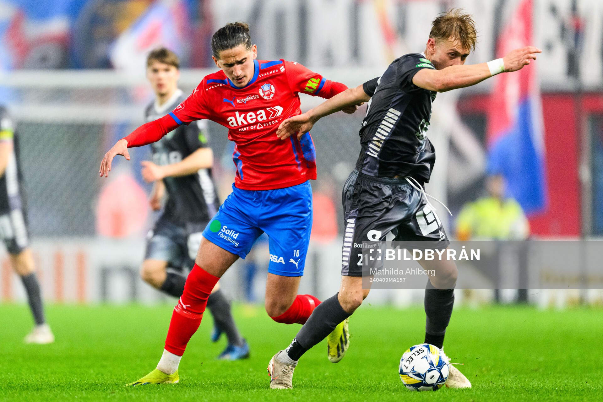Helsingborgs Ervin Gigovic och Brages Henry Sletsjøe