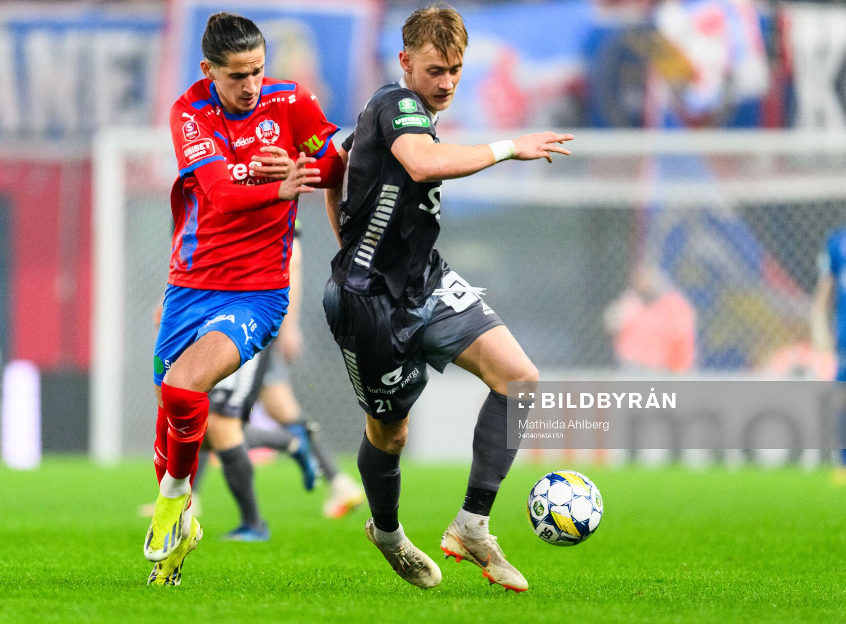 Helsingborgs Ervin Gigovic och Brages Henry Sletsjøe
