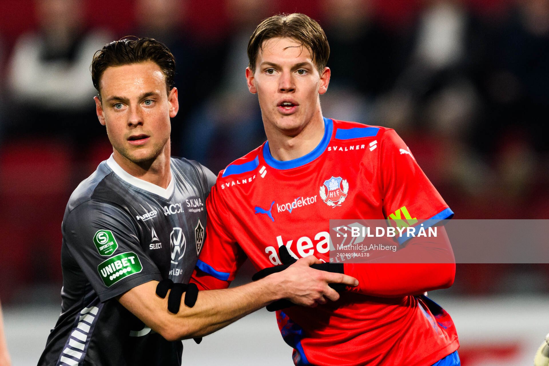 Brages Cesar Weilid och Helsingborgs Taylor Silverholt