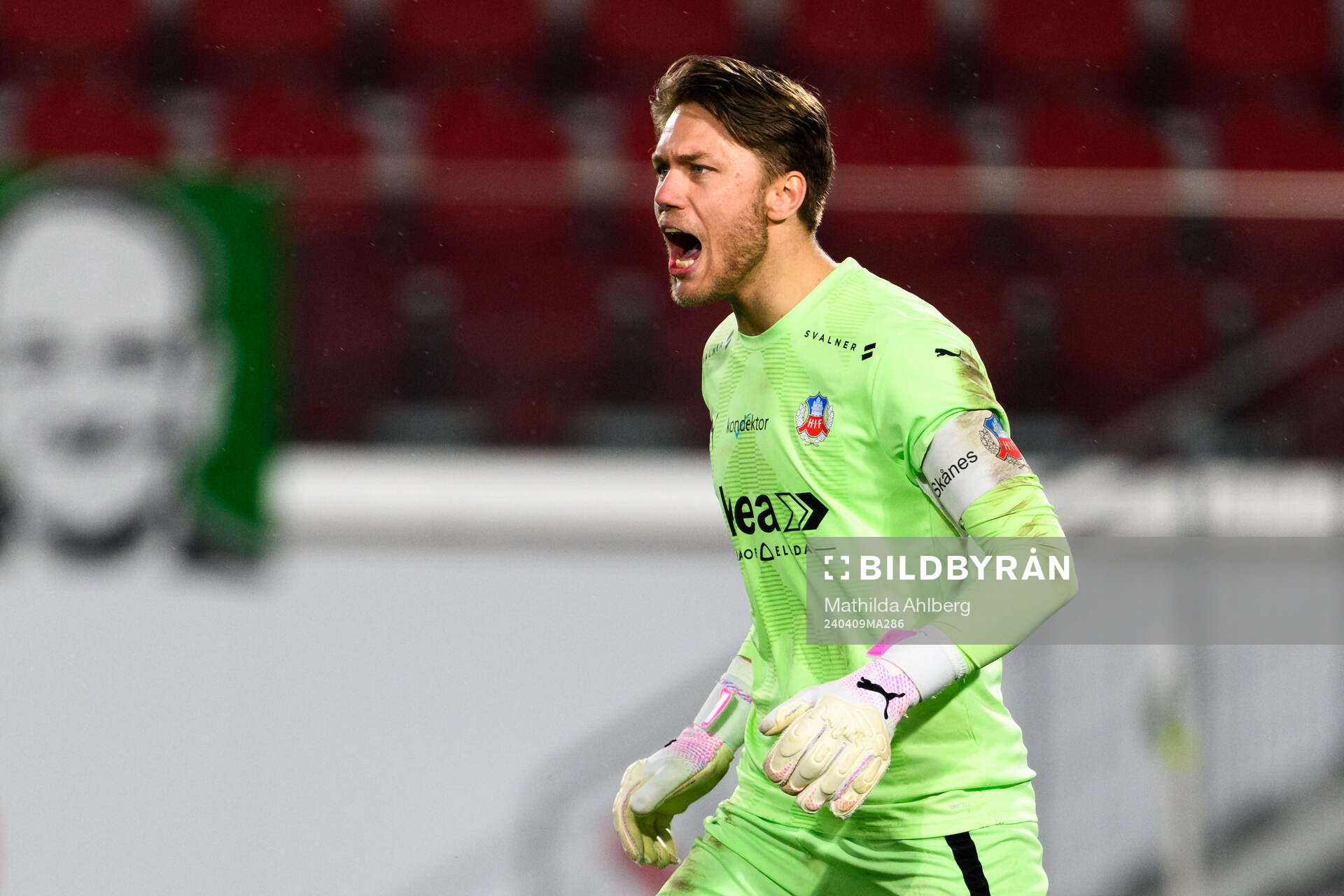 Helsingborgs målvakt Kalle Joelsson