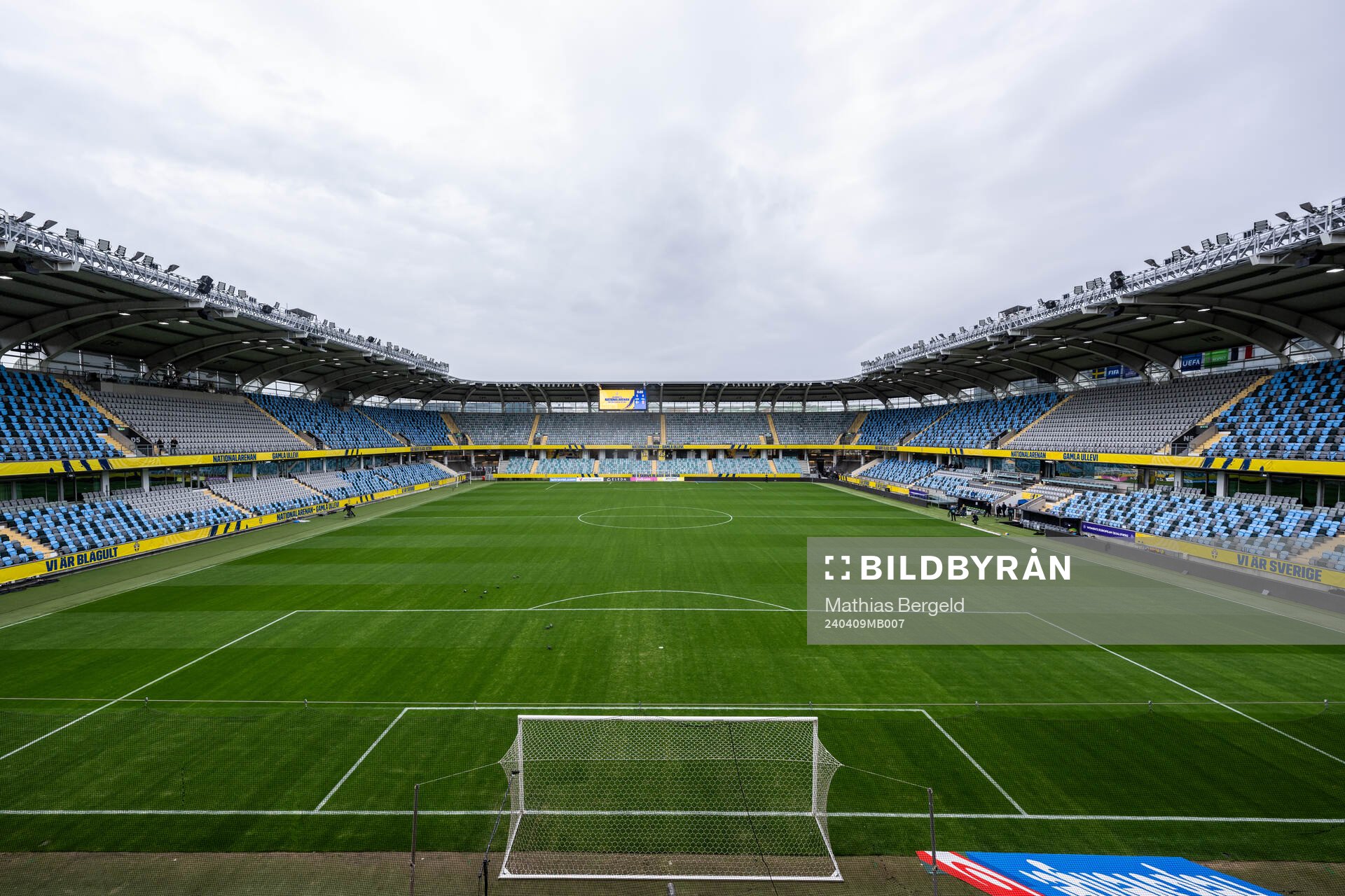 General view of Gamla Ullevi arena