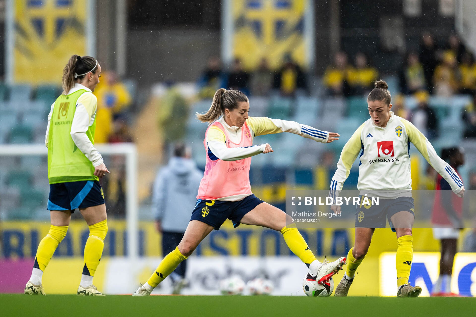 Linda Sembrant and Filippa Angeldahl of Sweden