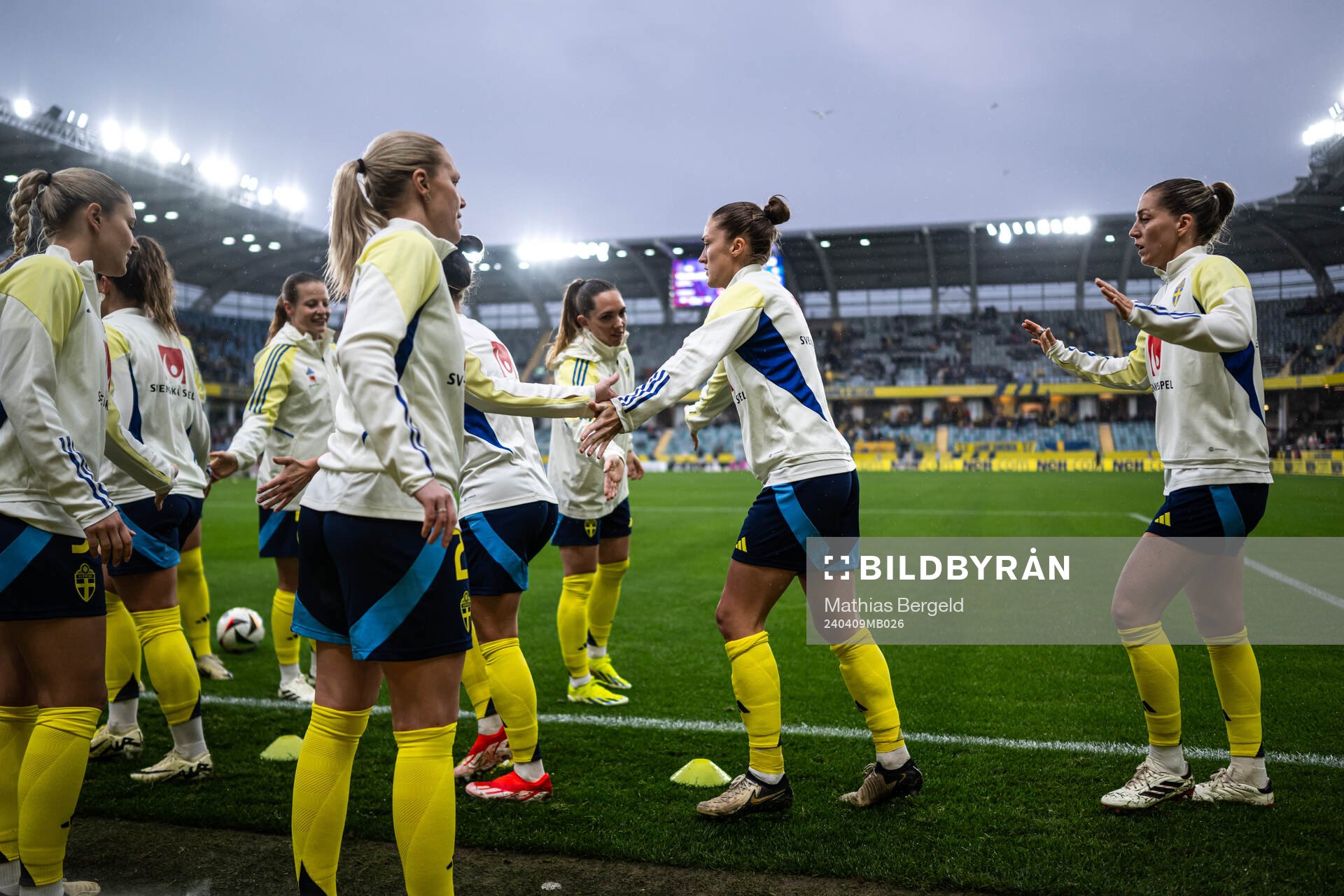 Filippa Angeldahl and Linda Sembrant of Sweden