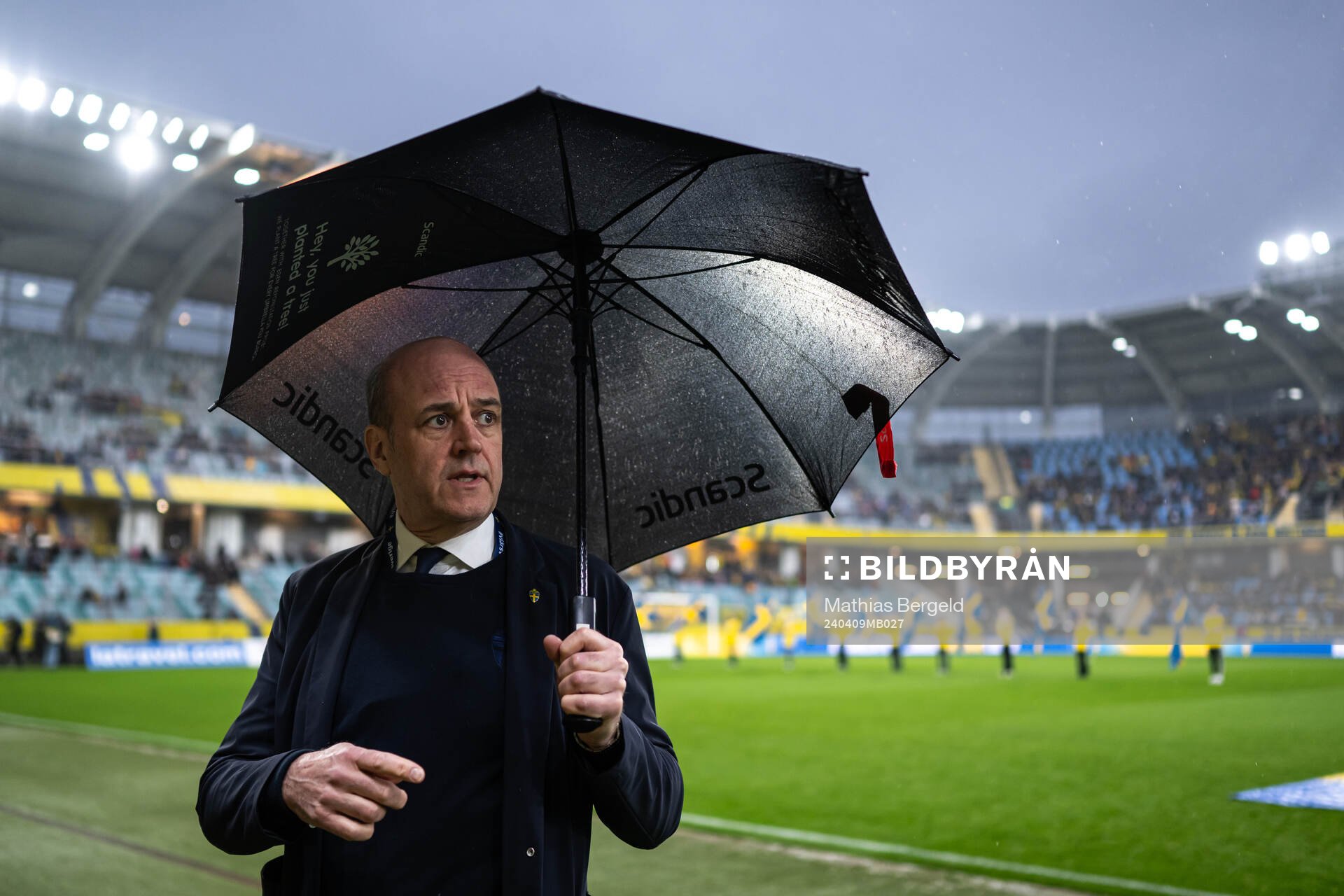Fredrik Reinfeldt, president of the Swedish Football