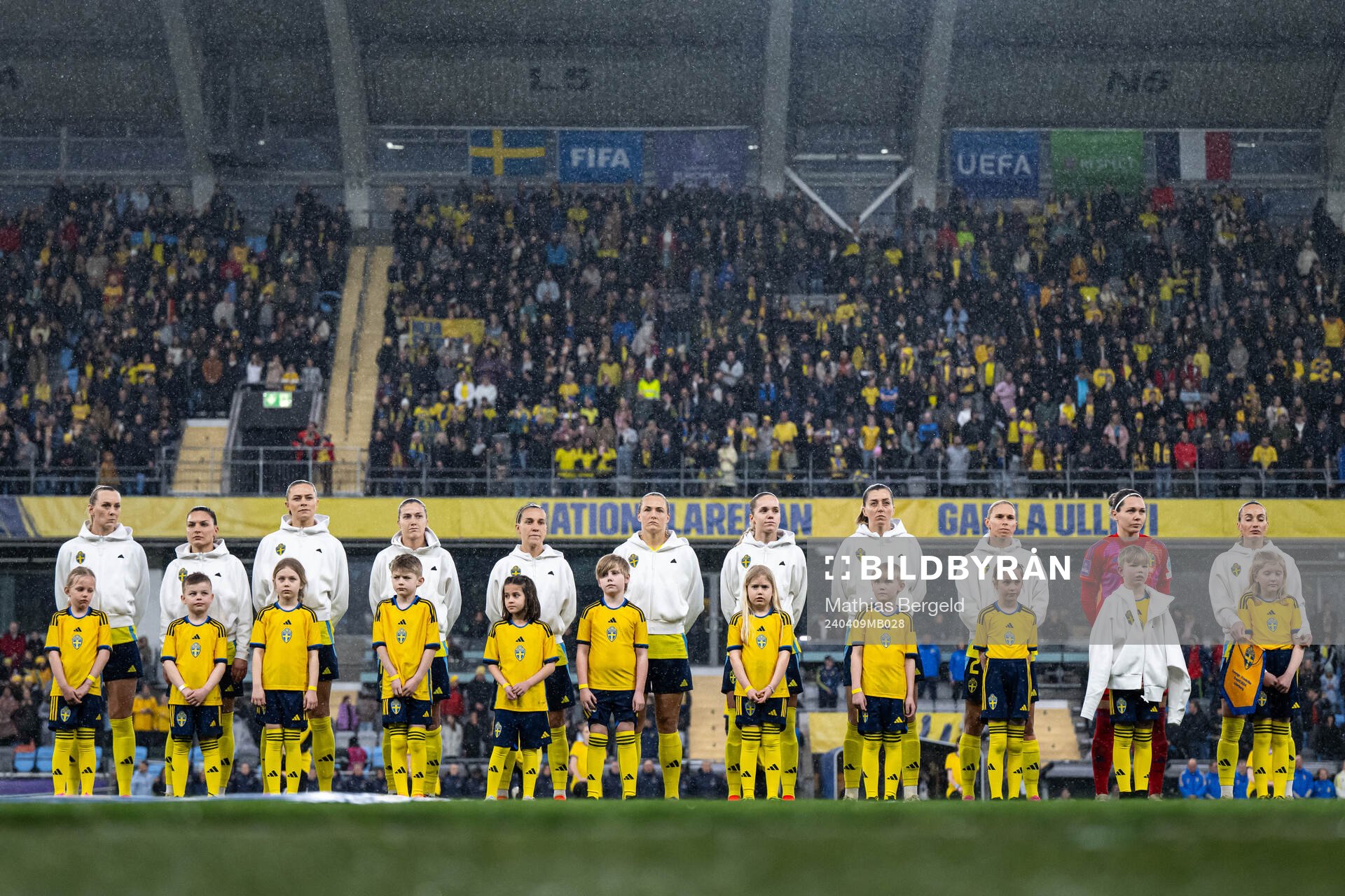 The players at lineup