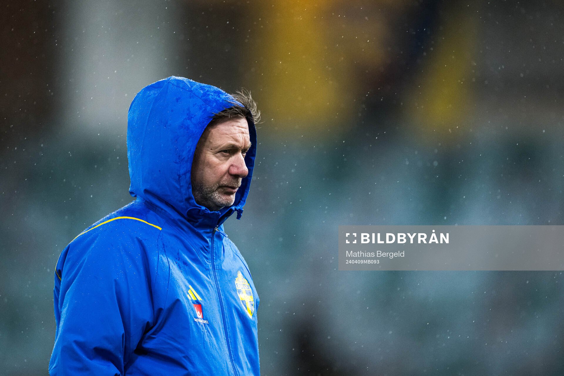 Head coach Peter Gerhardsson of Sweden