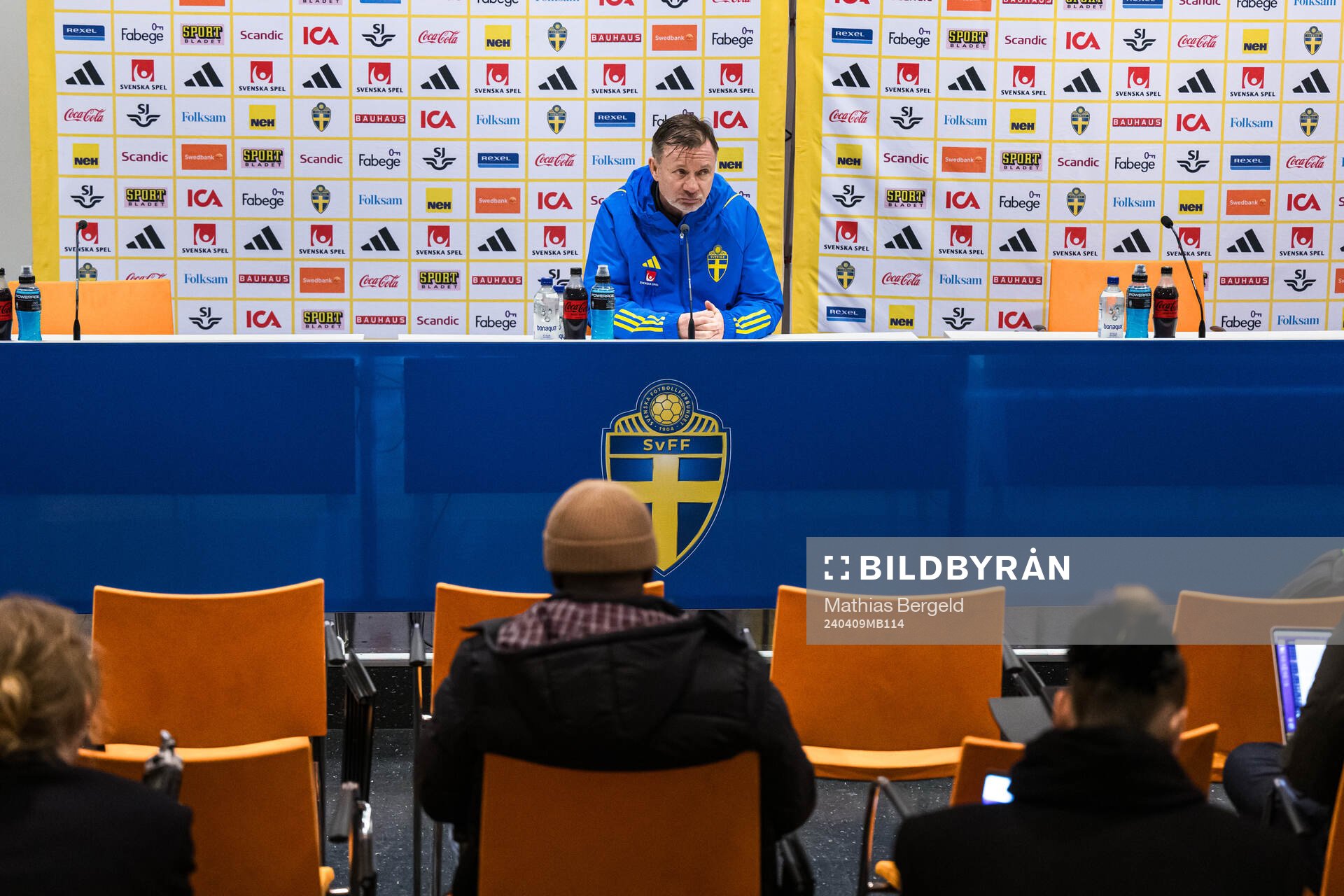 Head coach Peter Gerhardsson of Sweden