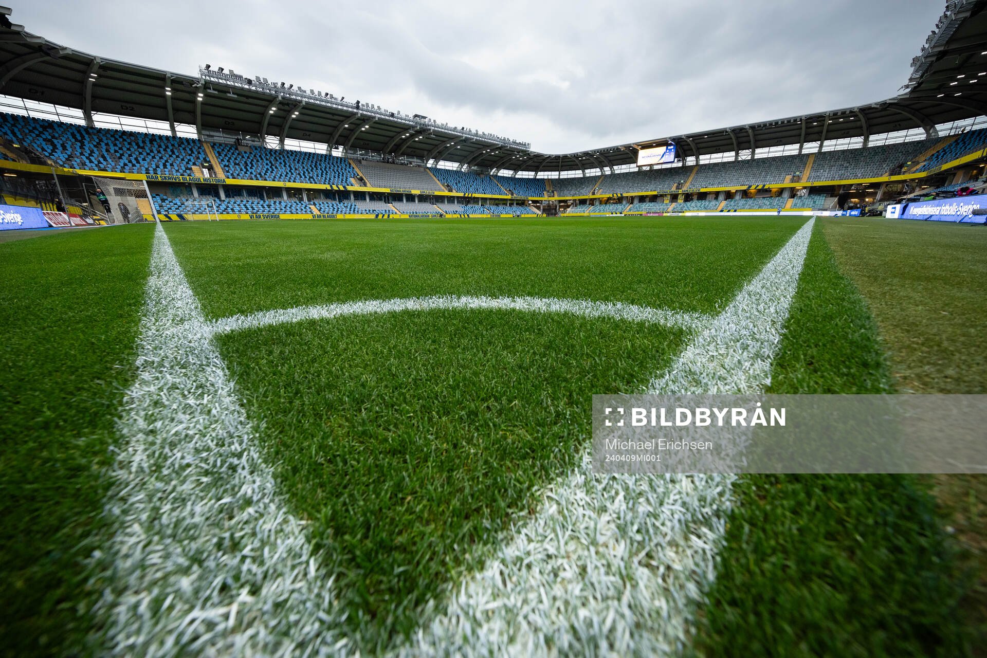 General view of the arena Gamla Ullevi