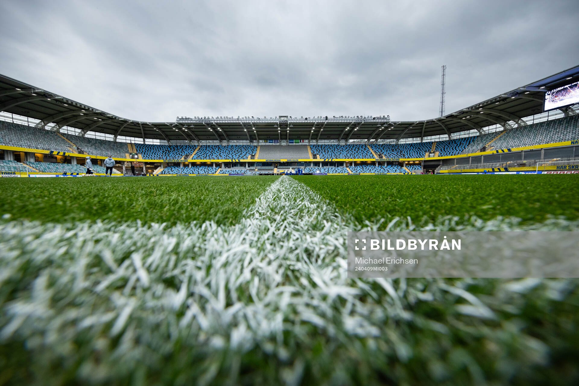 General view of the arena Gamla Ullevi