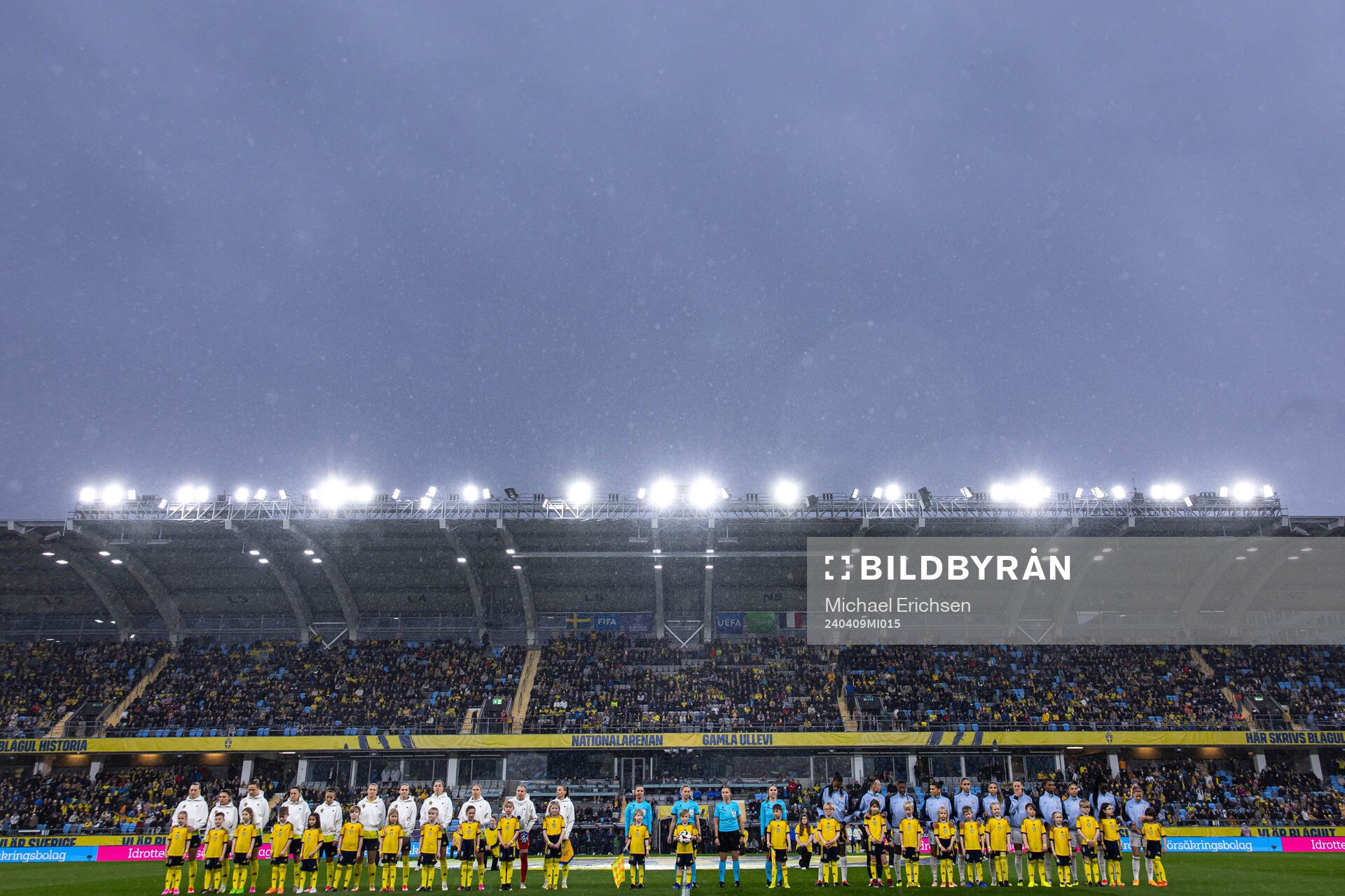 The players at lineup