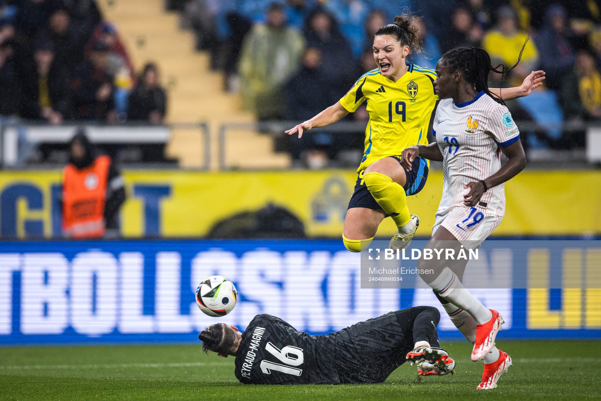 Johanna Rytting Kaneryd of Sweden and Pauline