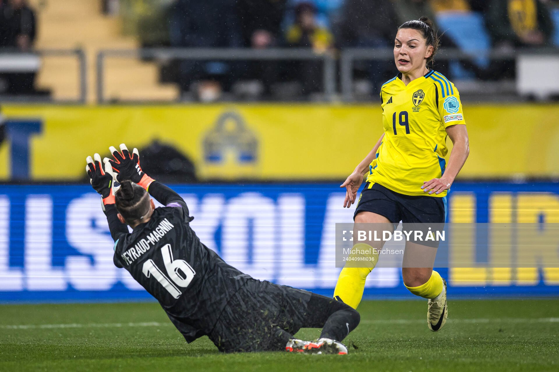 Johanna Rytting Kaneryd of Sweden and Pauline