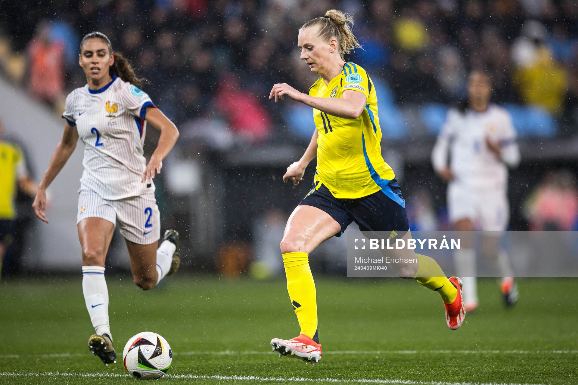 Stina Blackstenius of Sweden
