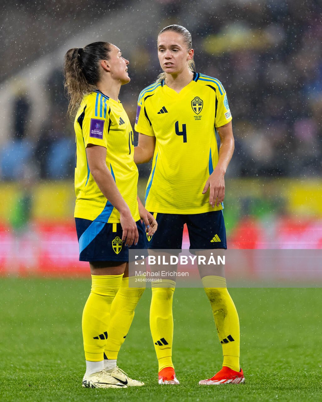 Johanna Rytting Kaneryd and Hanna Lundkvist of Sweden