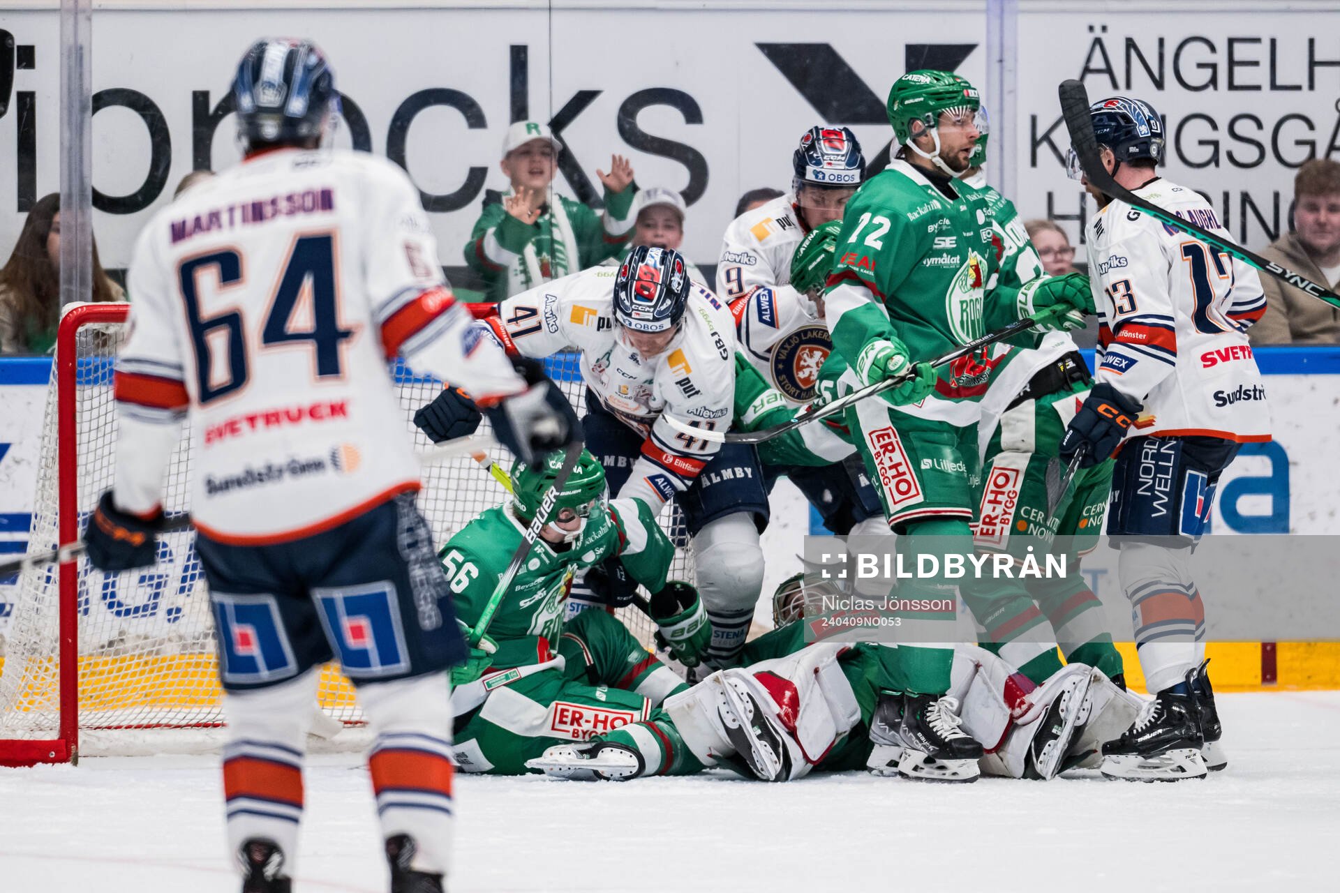 Rögles Adam Engström och Växjös Ludvig Nilsson