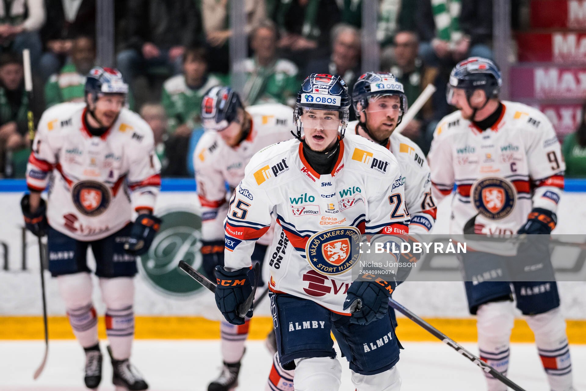 Växjös Filip Eriksson jublar