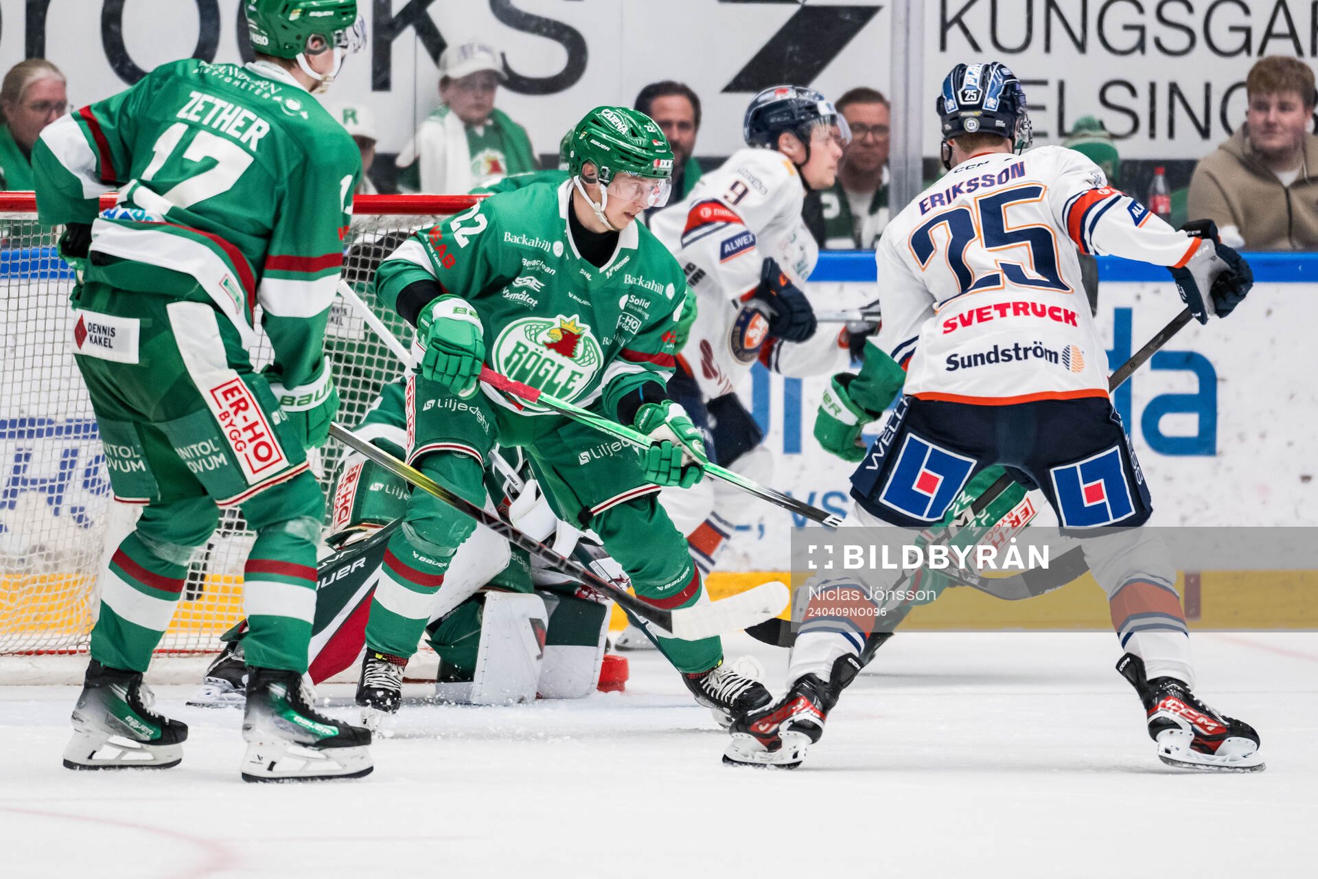Rögles Samuel Jonsson och Växjös Filip Eriksson